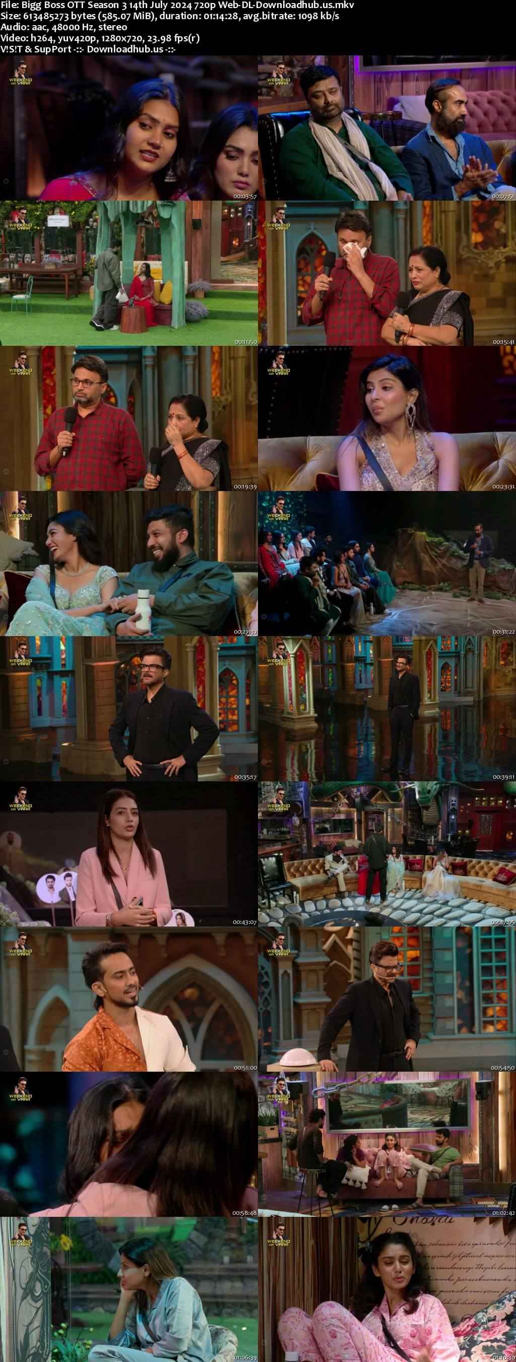 Bigg Boss OTT Season 3 14 July 2024 Episode 24 Web-DL 720p 480p Bigg Boss OTT Season 3 14 July 2024 Episode 24 Web-DL 720p 480p