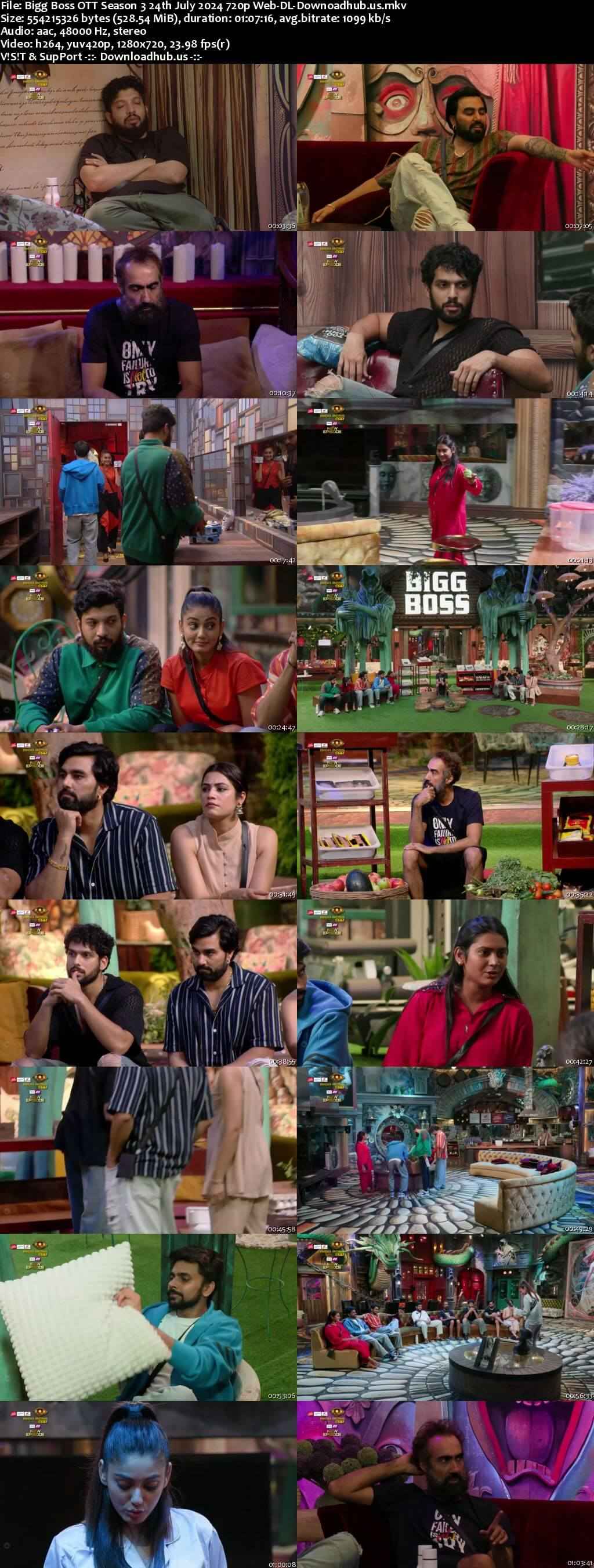 Bigg Boss OTT Season 3 24 July 2024 Episode 34 Web-DL 720p 480p Bigg Boss OTT Season 3 24 July 2024 Episode 34 Web-DL 720p 480p