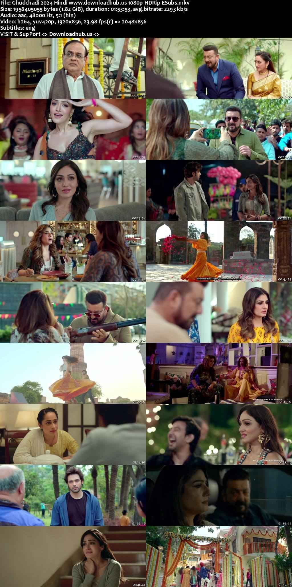 Ghudchadi 2024 Hindi Movie DD5.1 4k 1080p 720p 480p HDRip ESubs x264 HEVC
