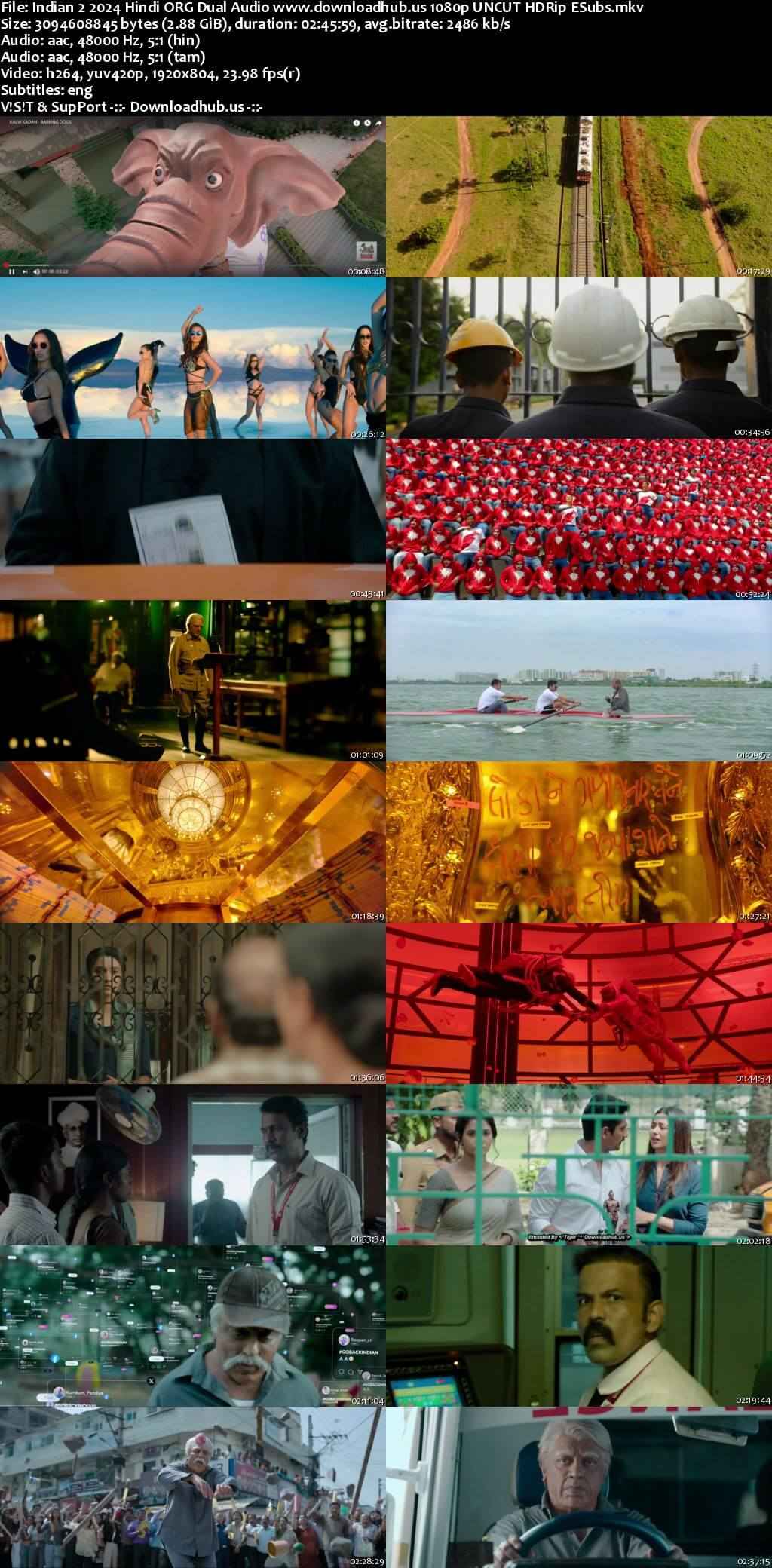 Indian 2 2024 Hindi ORG Dual Audio Movie DD5.1 1080p 720p 480p UNCUT HDRip ESubs x264 HEVC Indian 2 2024 Hindi ORG Dual Audio Movie DD5.1 1080p 720p 480p UNCUT HDRip ESubs x264 HEVC