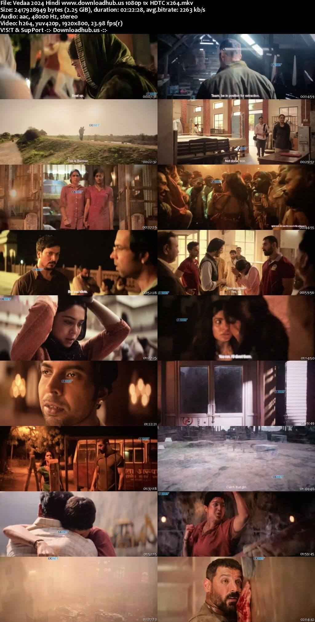 Vedaa 2024 Hindi Movie 1080p 720p 480p HDTC x264 Vedaa 2024 Hindi Movie 1080p 720p 480p HDTC x264