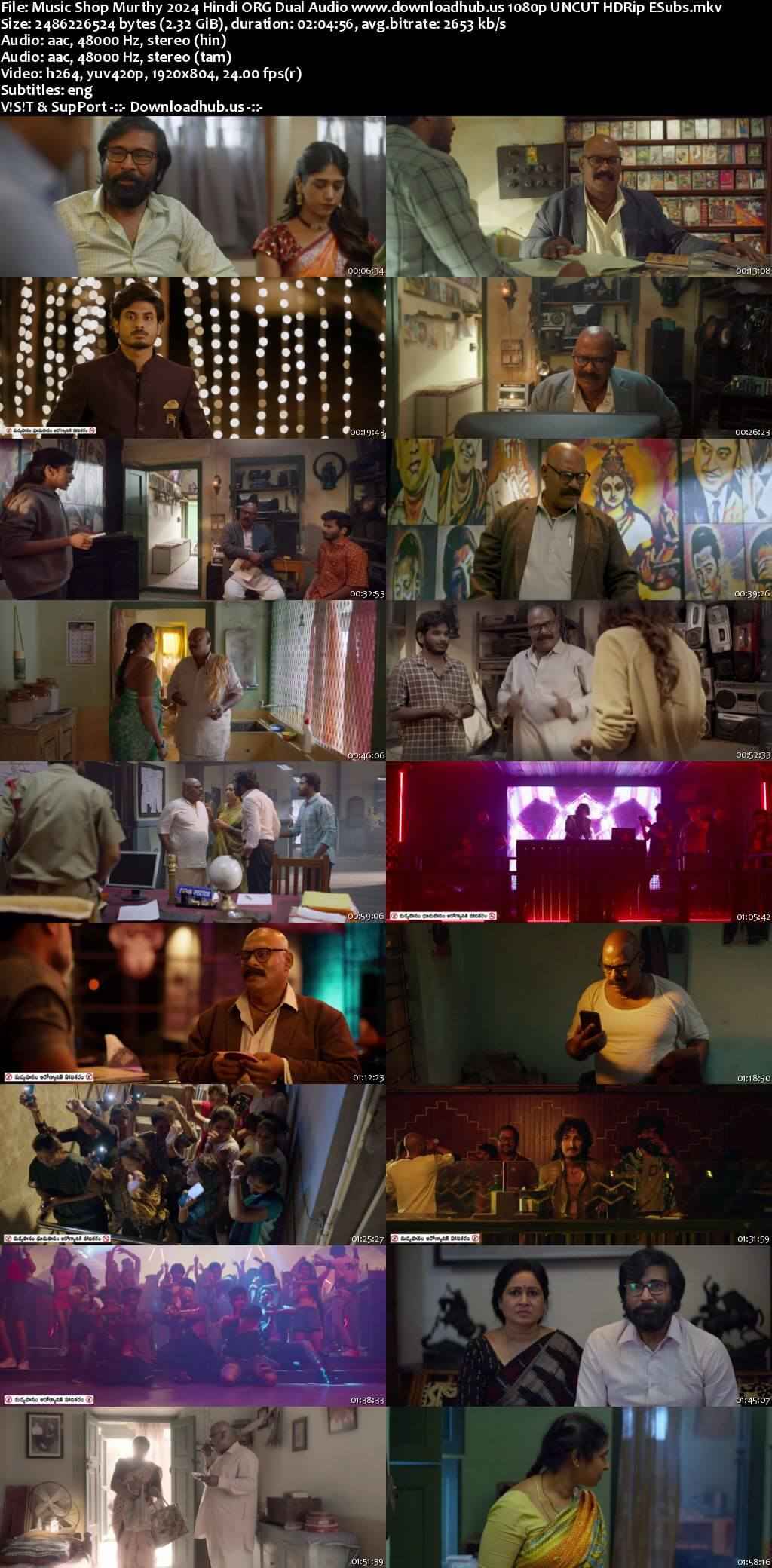 Music Shop Murthy 2024 Hindi ORG Dual Audio Movie DD2.0 1080p 720p 480p UNCUT HDRip ESubs x264 HEVC Music Shop Murthy 2024 Hindi ORG Dual Audio Movie DD2.0 1080p 720p 480p UNCUT HDRip ESubs x264 HEVC