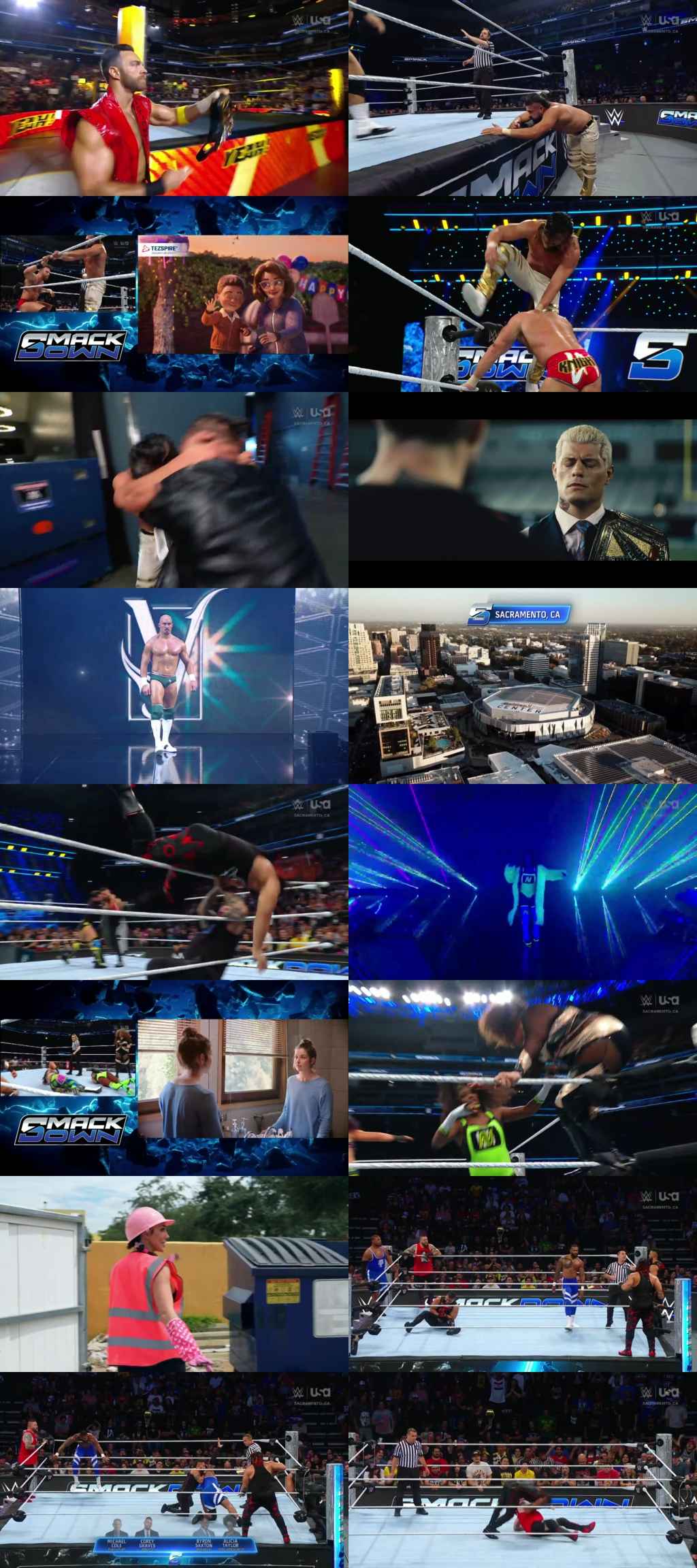 WWE Friday Night Smackdown 20th April 2024 720p 350MB WEBRip 480p