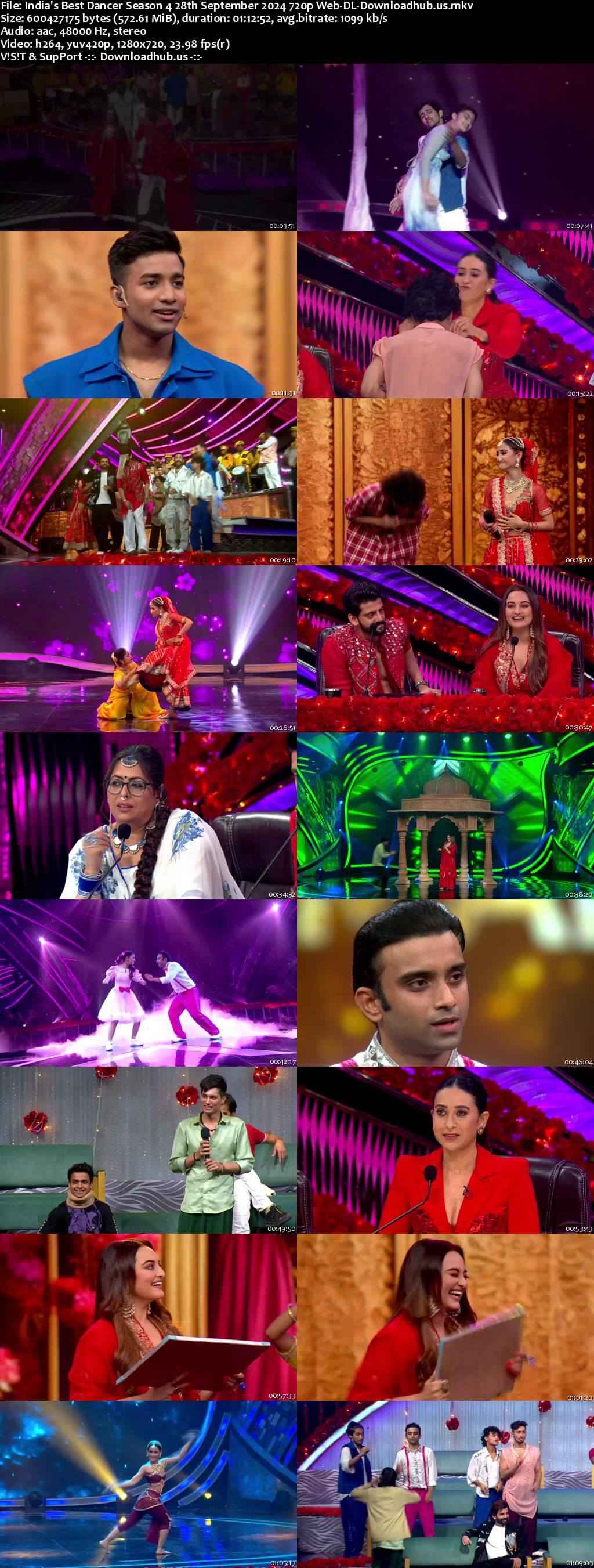 India's Best Dancer Season 4 28 September 2024 Episode 23 Web-DL 720p 480p