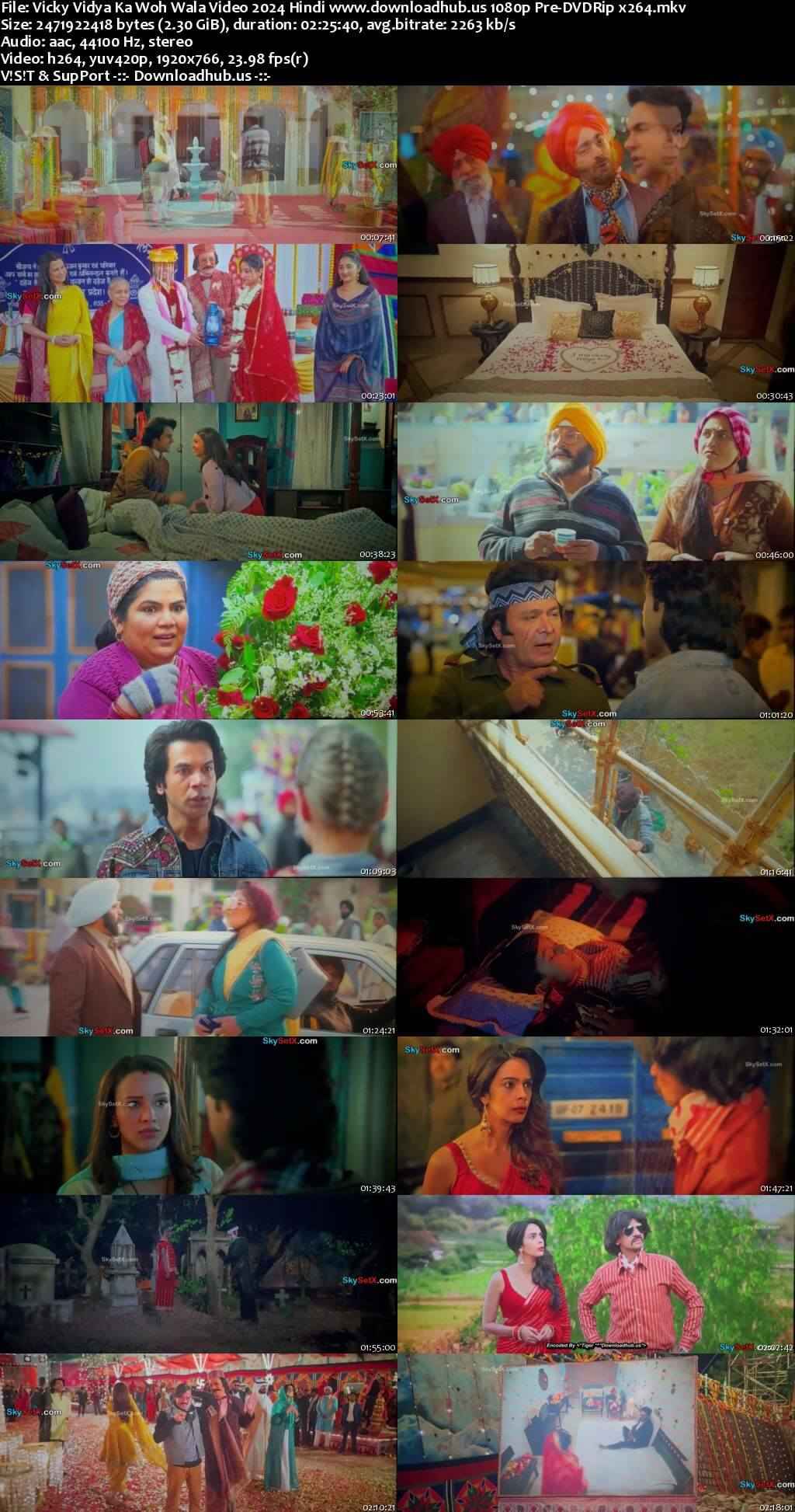 Vicky Vidya Ka Woh Wala Video 2024 Hindi Movie 1080p 720p 480p Pre-DVDRip x264 Vicky Vidya Ka Woh Wala Video 2024 Hindi Movie 1080p 720p 480p Pre-DVDRip x264