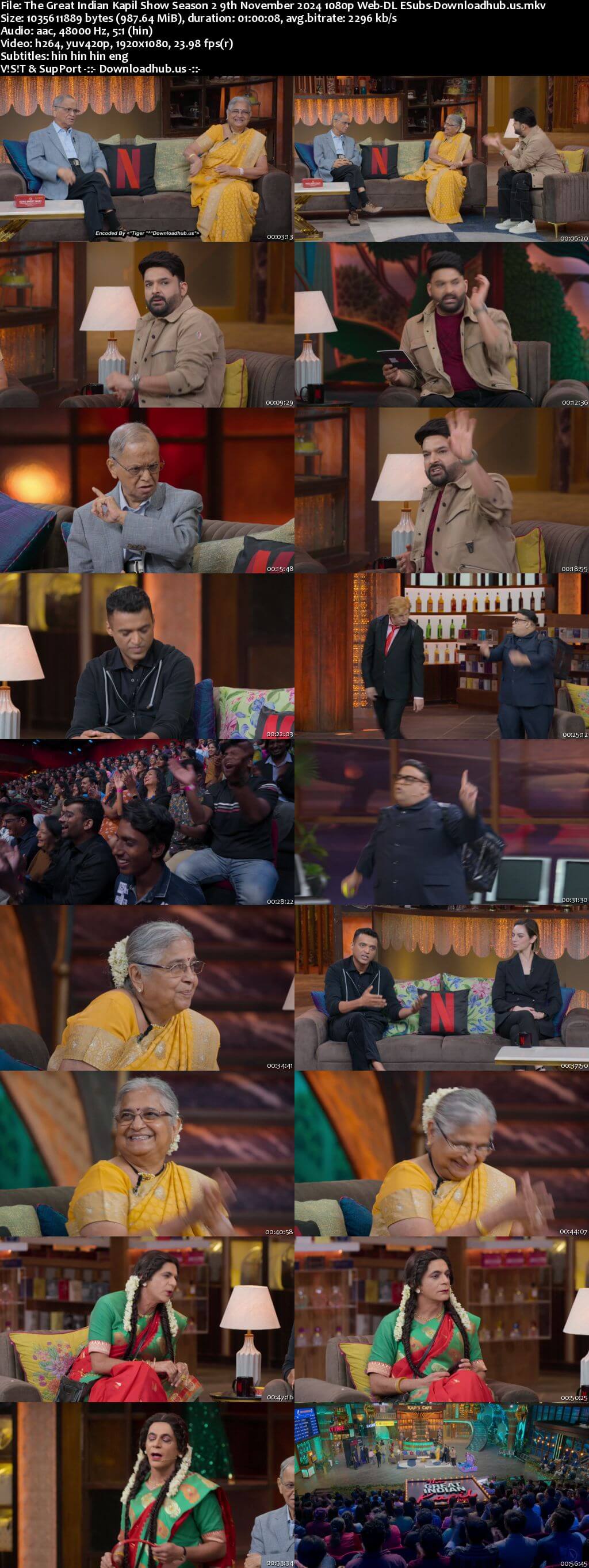 The Great Indian Kapil Show Season 2 9 November 2024 Episode 8 Web-DL 720p 480p The Great Indian Kapil Show Season 2 9 November 2024 Episode 8 Web-DL 720p 480p