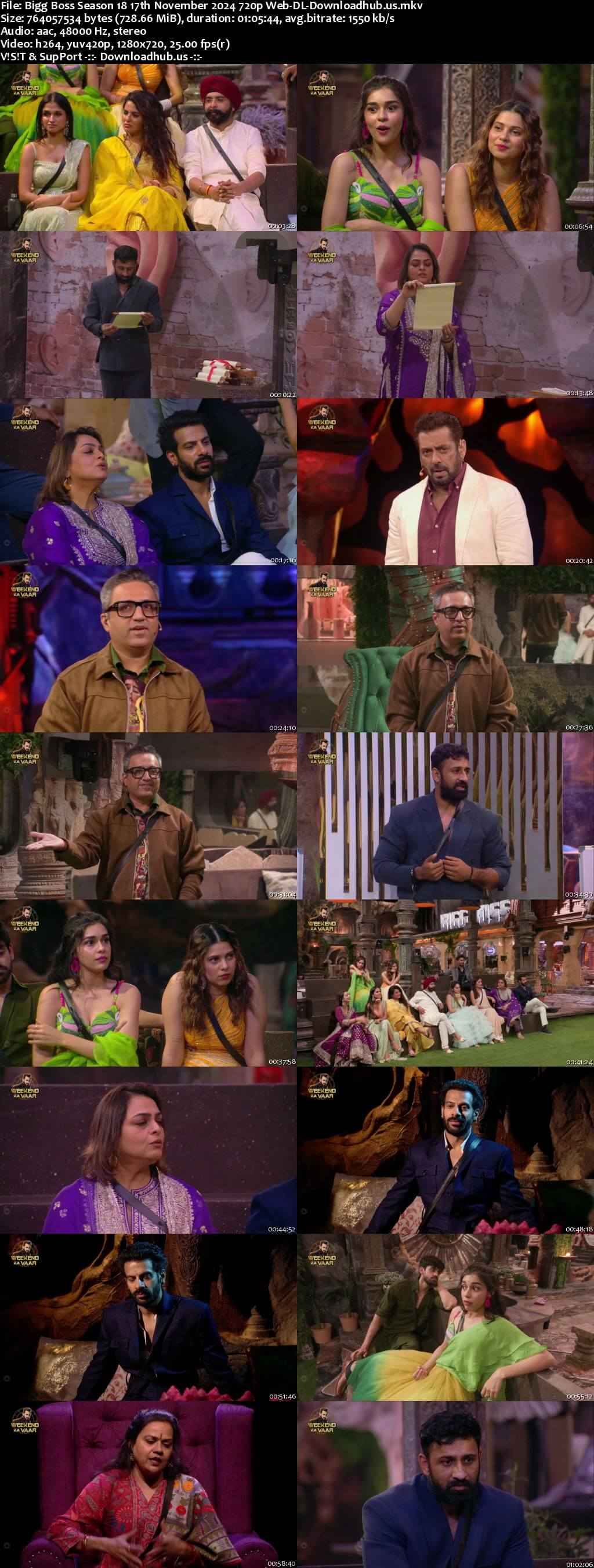 Bigg Boss Season 18 17 November 2024 Episode 43 Web-DL 720p 480p Bigg Boss Season 18 17 November 2024 Episode 43 Web-DL 720p 480p