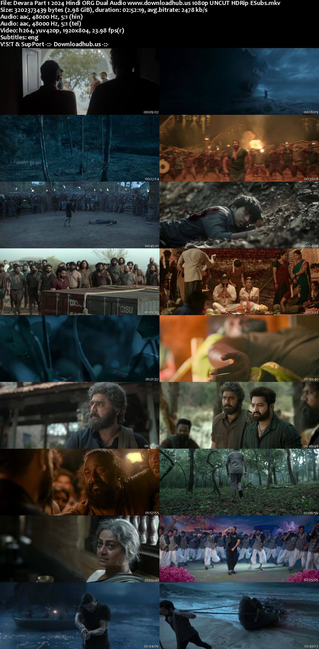 Devara Part 1 2024 Hindi ORG Dual Audio Movie DD5.1 1080p 720p 480p UNCUT HDRip ESubs 10bit HEVC Devara Part 1 2024 Hindi ORG Dual Audio Movie DD5.1 1080p 720p 480p UNCUT HDRip ESubs 10bit HEVC