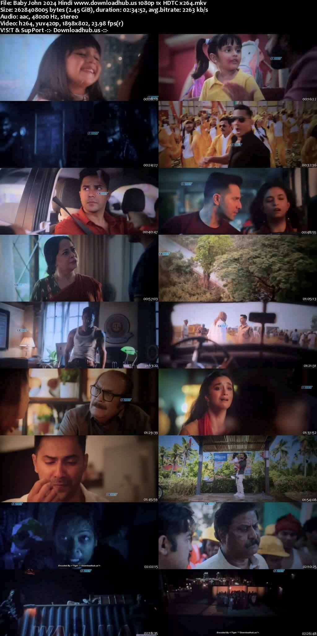 Baby John 2024 Hindi Movie 1080p 720p 480p HDTC x264 HEVC Baby John 2024 Hindi Movie 1080p 720p 480p HDTC x264 HEVC