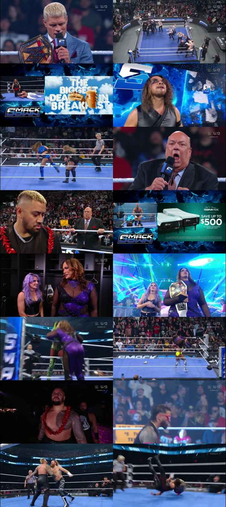 WWE Friday Night Smackdown 27th April 2024 720p 350MB WEBRip 480p