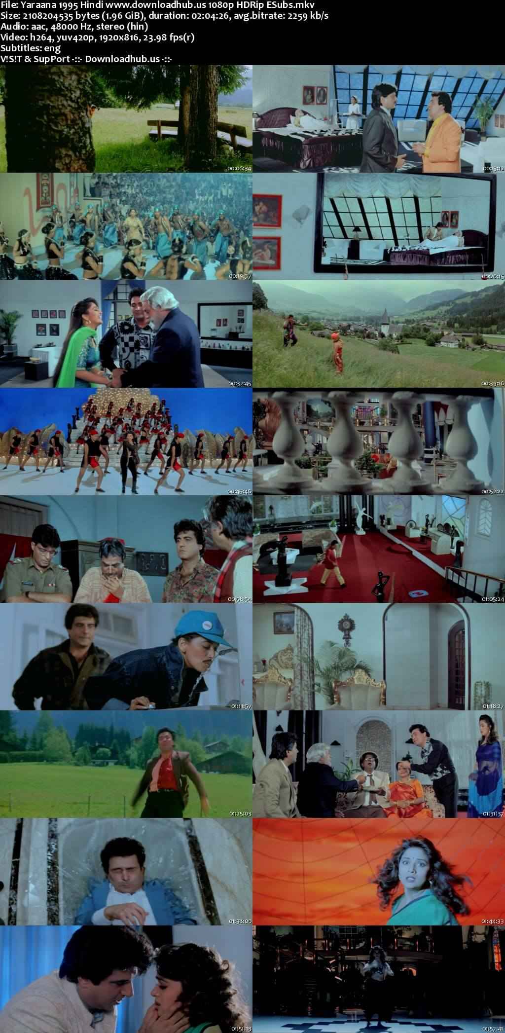 Yaraana 1995 Hindi Movie DD2.0 1080p 720p 480p HDRip ESubs x264 HEVC Yaraana 1995 Hindi Movie DD2.0 1080p 720p 480p HDRip ESubs x264 HEVC