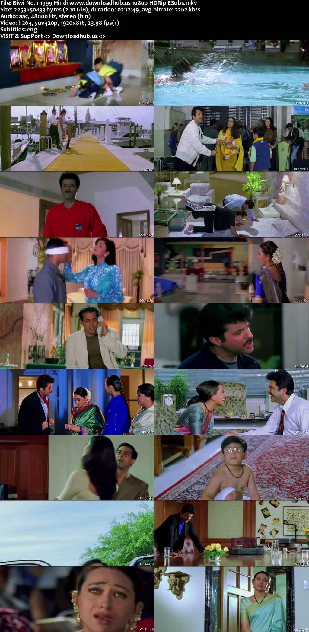 Biwi No. 1 1999 Hindi Movie DD2.0 1080p 720p 480p HDRip ESubs x264 HEVC Biwi No. 1 1999 Hindi Movie DD2.0 1080p 720p 480p HDRip ESubs x264 HEVC