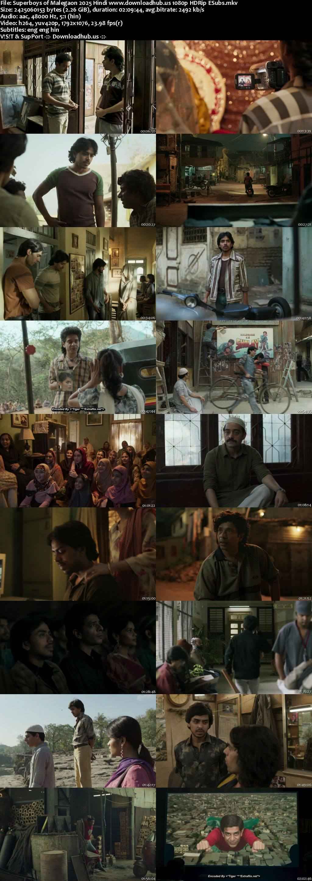 Superboys of Malegaon 2025 Hindi Movie DD5.1 4k 1080p 720p 480p HDRip ESubs x264 HEVC