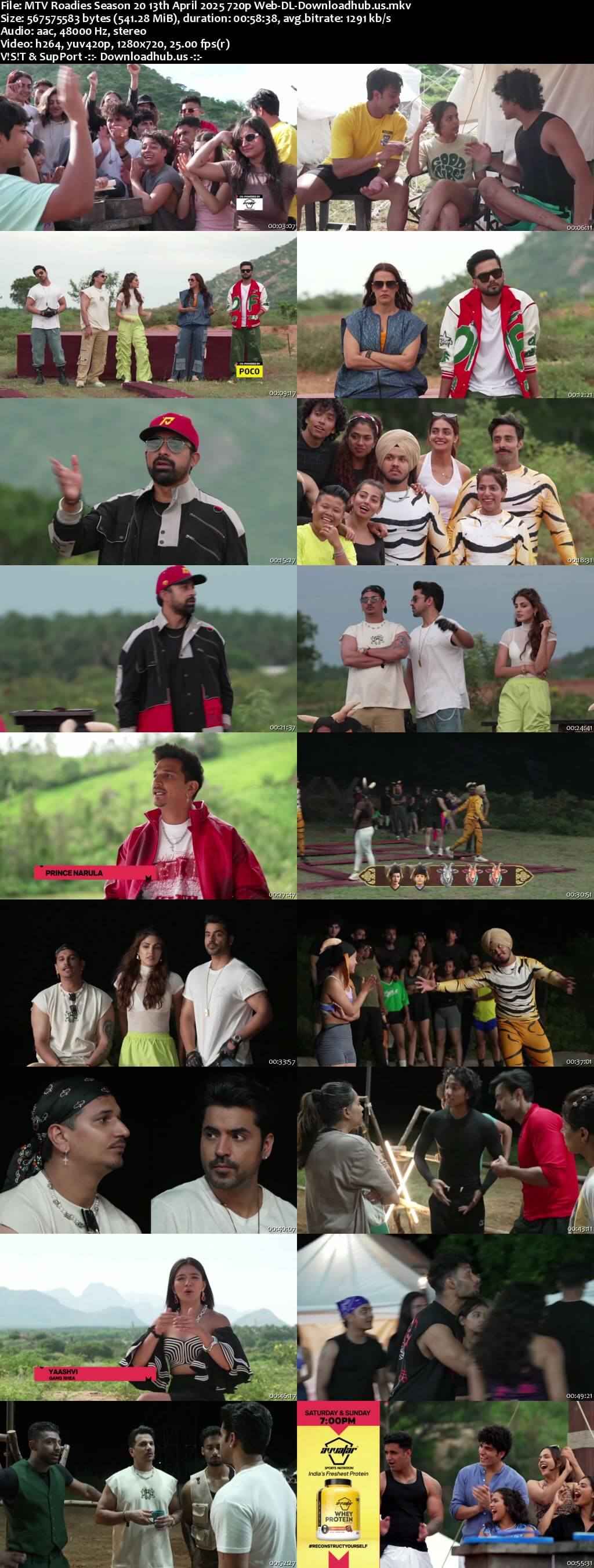MTV Roadies Season 20 13 April 2025 Episode 28 Web-DL 720p 480p MTV Roadies Season 20 13 April 2025 Episode 28 Web-DL 720p 480p