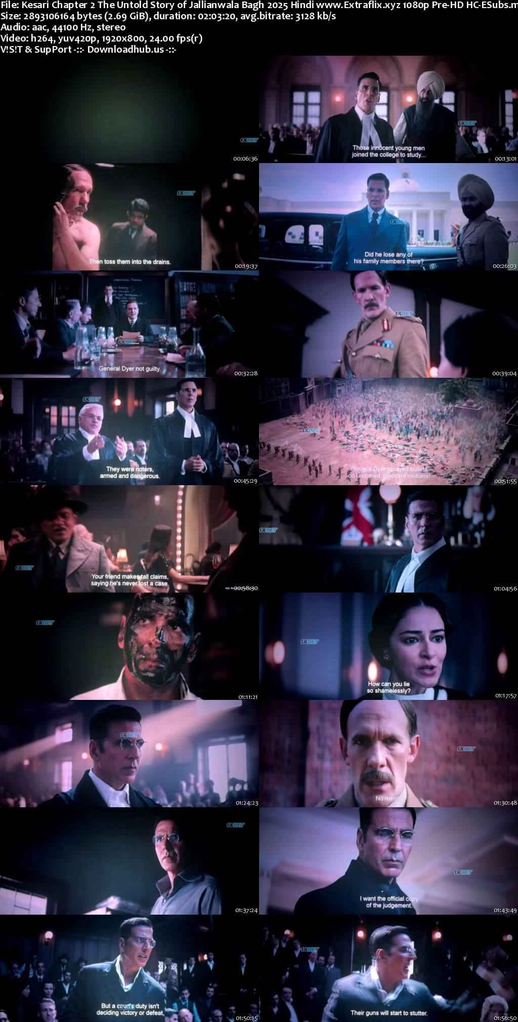 Kesari Chapter 2 The Untold Story of Jallianwala Bagh 2025 Hindi Movie 1080p 720p 480p HDTC HC-ESubs x264 HEVC Kesari Chapter 2 The Untold Story of Jallianwala Bagh 2025 Hindi Movie 1080p 720p 480p HDTC HC-ESubs x264 HEVC