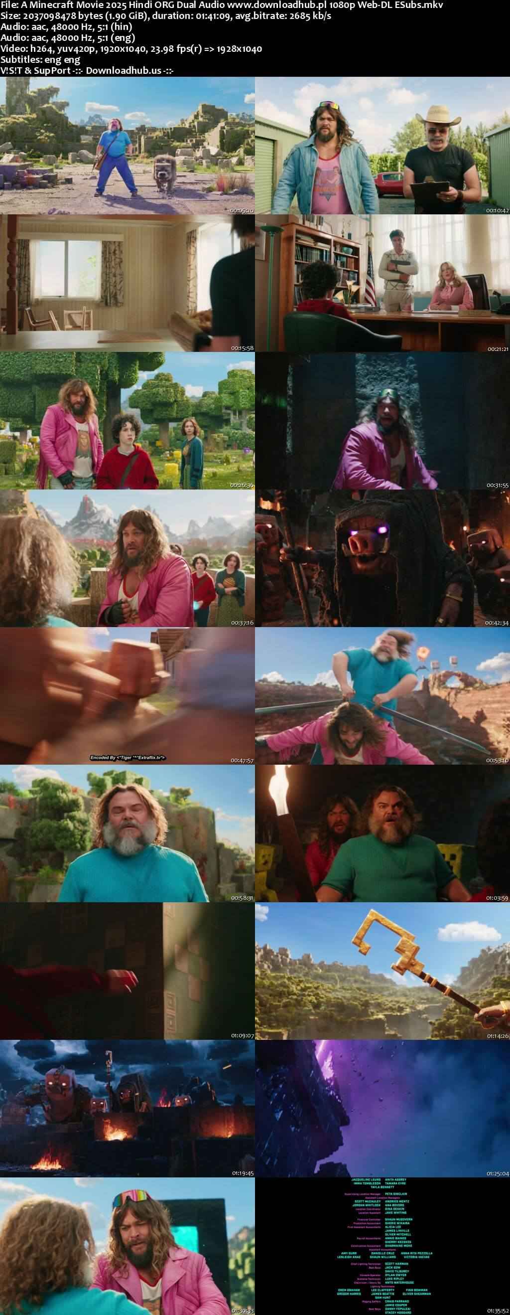 A Minecraft Movie 2025 Hindi ORG Dual Audio Movie DD5.1 4k 1080p 720p 480p Web-DL ESubs x264 HEVC A Minecraft Movie 2025 Hindi ORG Dual Audio Movie DD5.1 4k 1080p 720p 480p Web-DL ESubs x264 HEVC