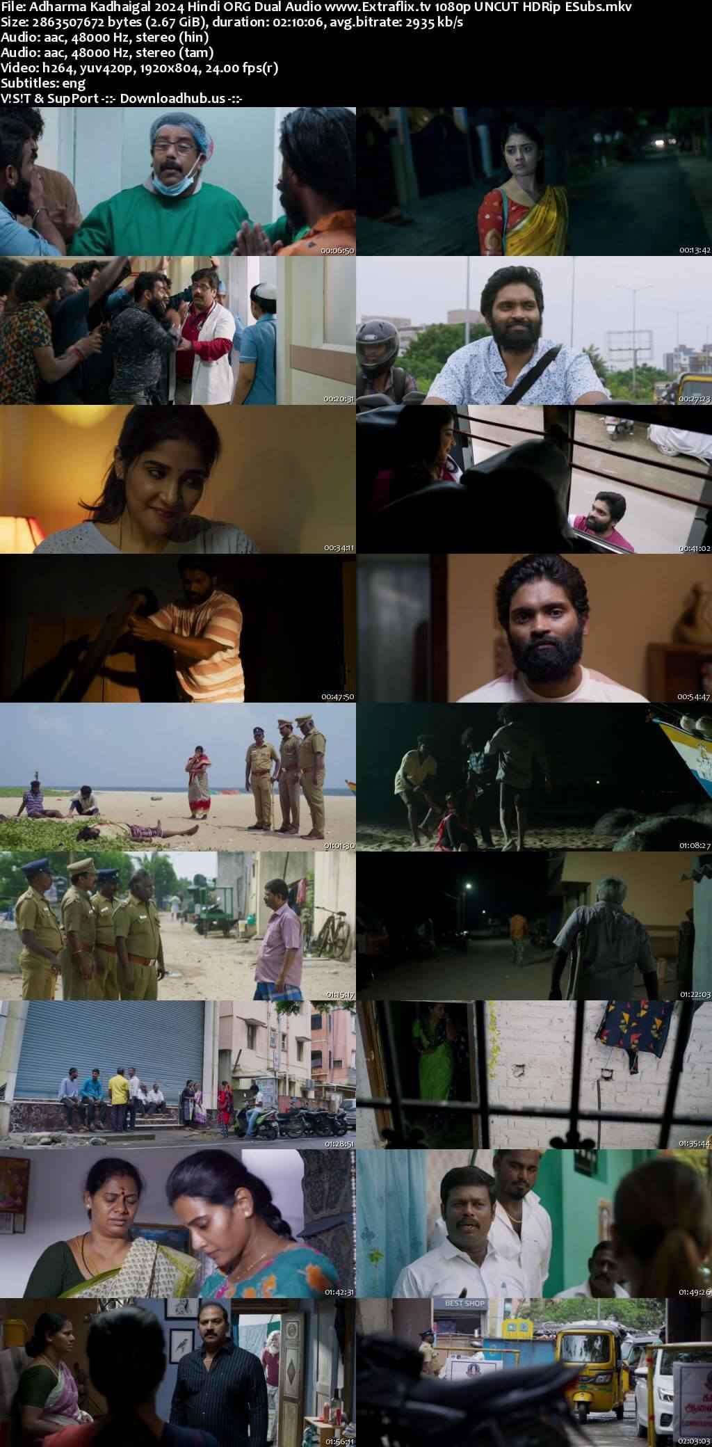 Adharma Kadhaigal 2024 Hindi ORG Dual Audio Movie DD2.0 4k 1080p 720p 480p UNCUT HDRip ESubs x264 HEVC