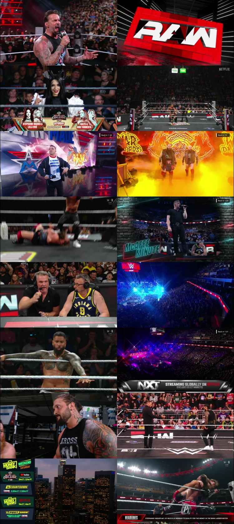 WWE Monday Night Raw 30th December 2024 1080p 720p 550MB WEBRip 480p
