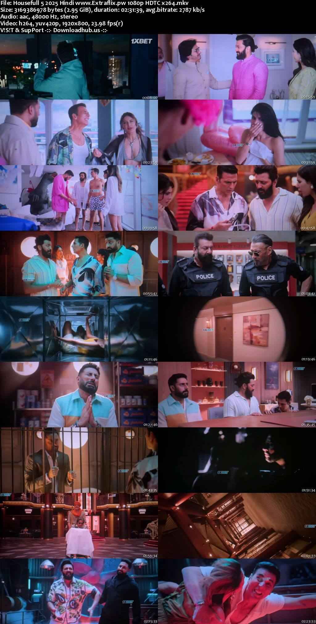 Housefull 5 2025 Hindi Movie 1080p 720p 480p HDTC x264 HEVC Housefull 5 2025 Hindi Movie 1080p 720p 480p HDTC x264 HEVC