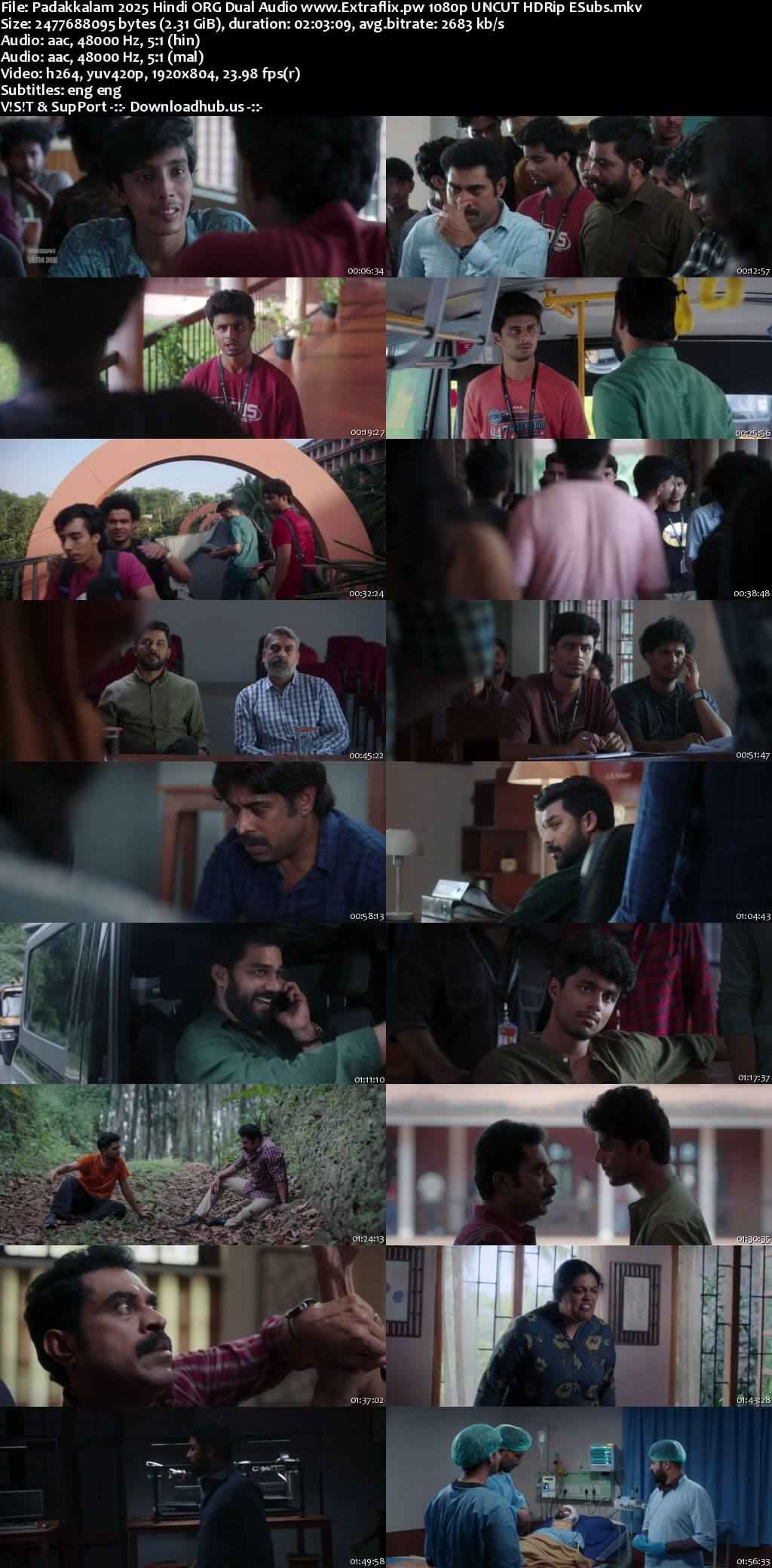 Padakkalam 2025 Hindi ORG Dual Audio Movie DD5.1 1080p 720p 480p UNCUT HDRip ESubs x264 HEVC Padakkalam 2025 Hindi ORG Dual Audio Movie DD5.1 1080p 720p 480p UNCUT HDRip ESubs x264 HEVC