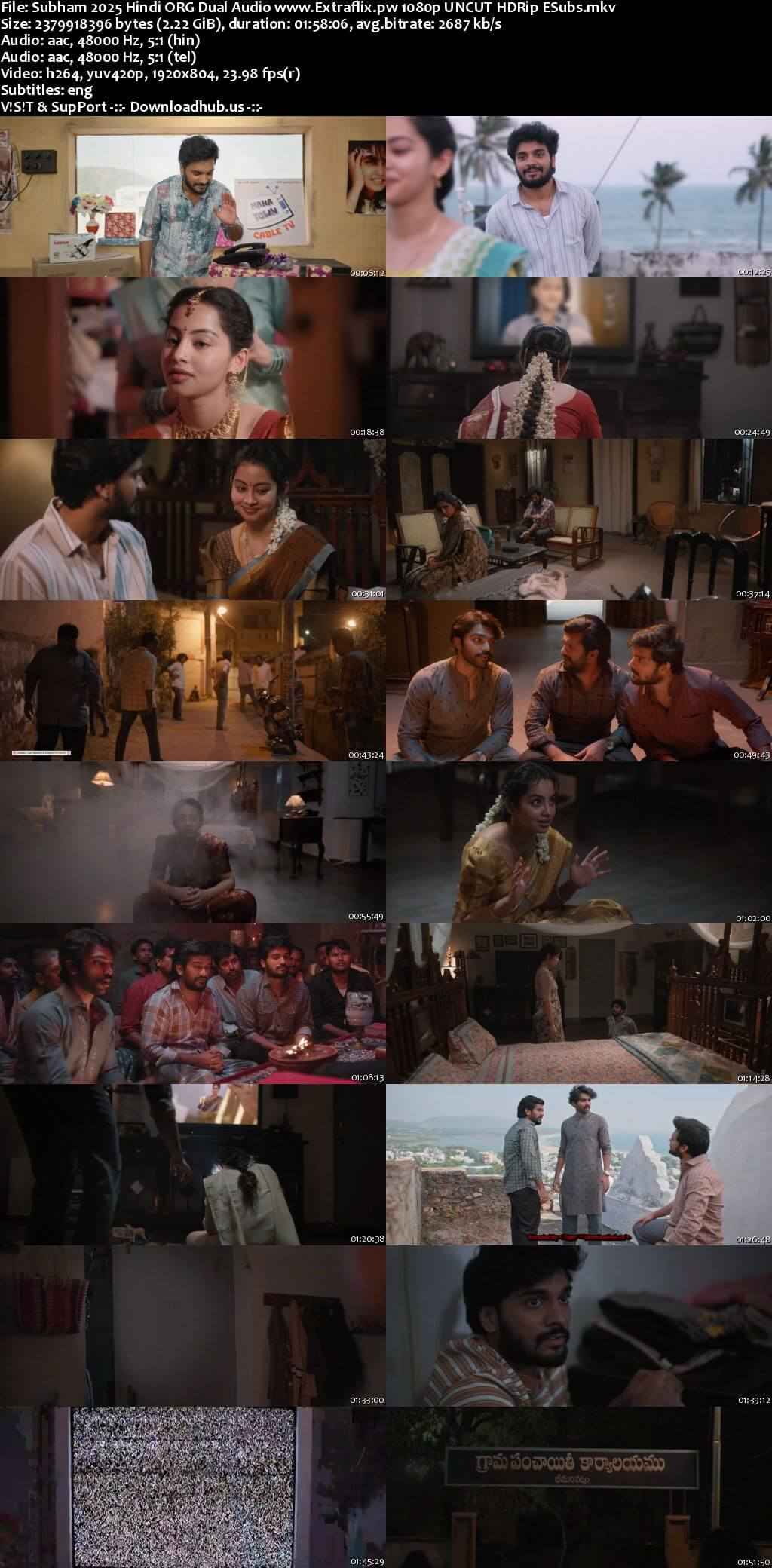 Subham 2025 Hindi ORG Dual Audio Movie DD5.1 4k 1080p 720p 480p UNCUT HDRip ESubs x264 HEVC Subham 2025 Hindi ORG Dual Audio Movie DD5.1 4k 1080p 720p 480p UNCUT HDRip ESubs x264 HEVC
