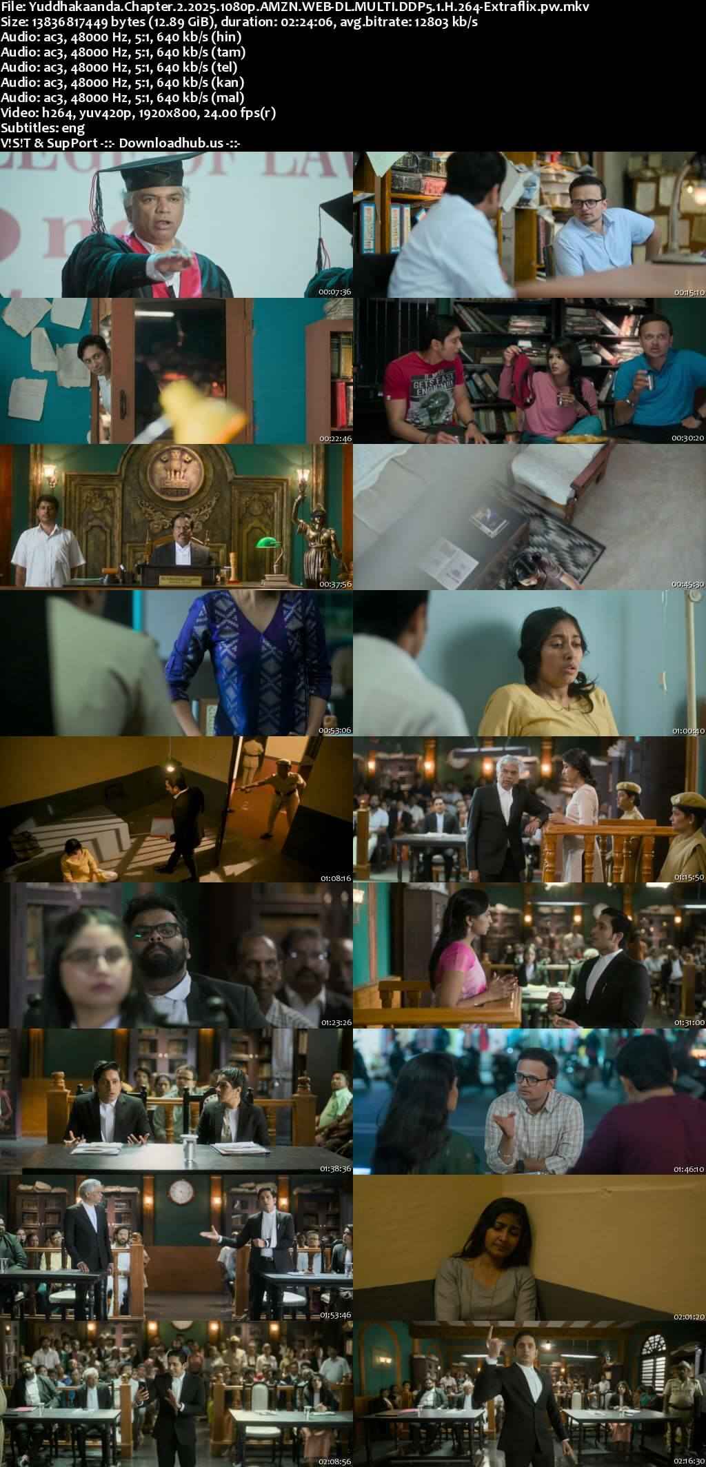 Yuddhakaanda Chapter 2 2025 Hindi ORG Dual Audio Movie DD5.1 1080p 720p 480p UNCUT HDRip ESubs HEVC