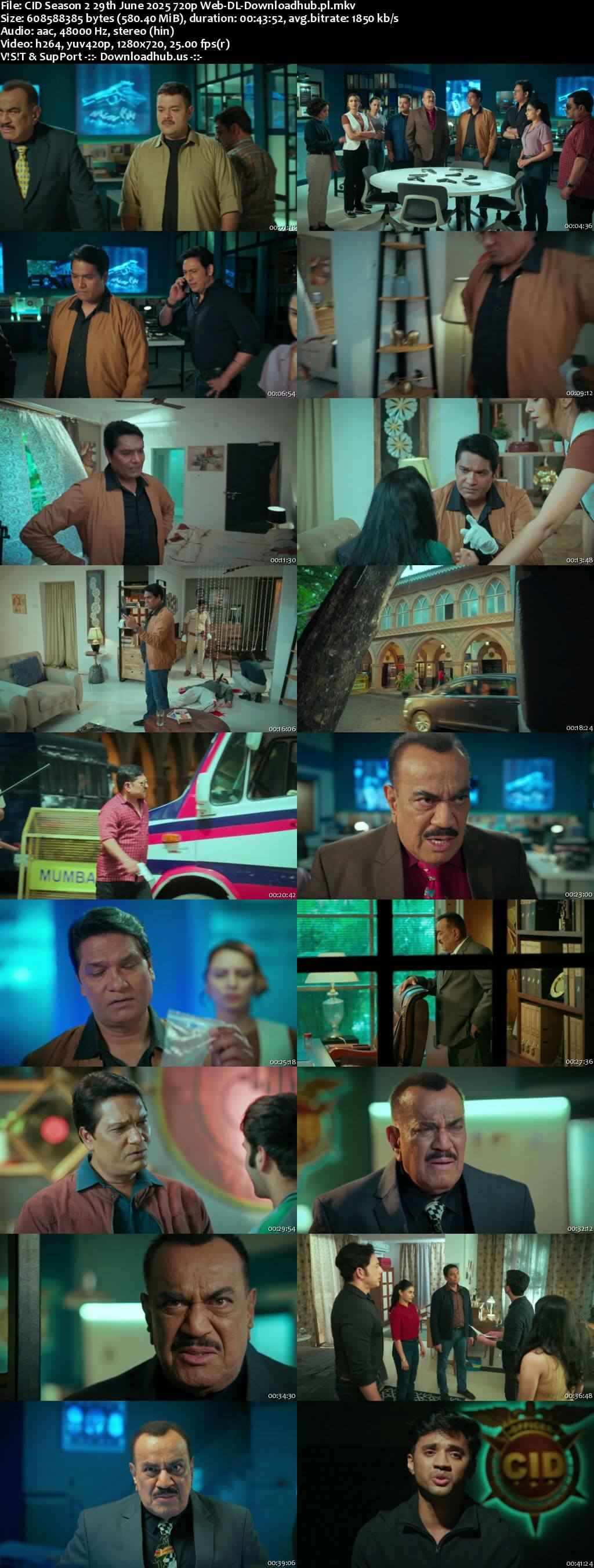 CID Season 2 29 June 2025 Episode 56 Web-DL 720p 480p