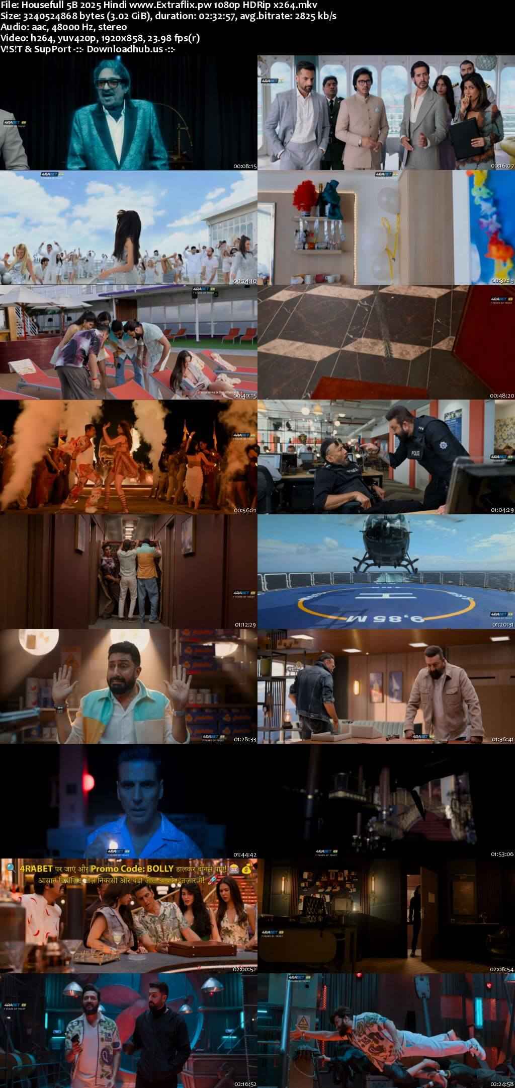 Housefull 5B 2025 Hindi Movie DD2.0 1080p 720p 480p HDRip x264 HEVC Housefull 5B 2025 Hindi Movie DD2.0 1080p 720p 480p HDRip x264 HEVC