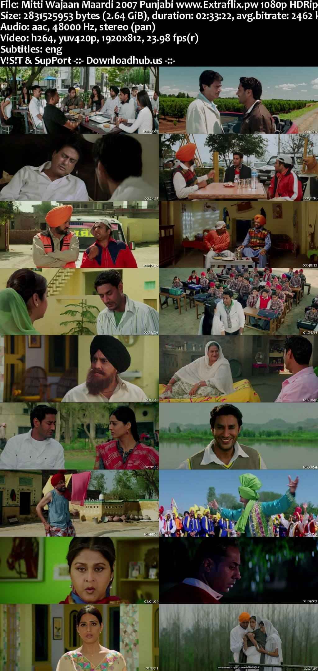 Mitti Wajaan Maardi 2007 Punjabi Movie DD2.0 1080p 720p 480p HDRip ESubs x264 HEVC