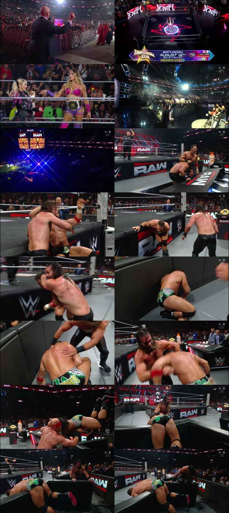 WWE Monday Night Raw 30th December 2024 1080p 720p 550MB WEBRip 480p