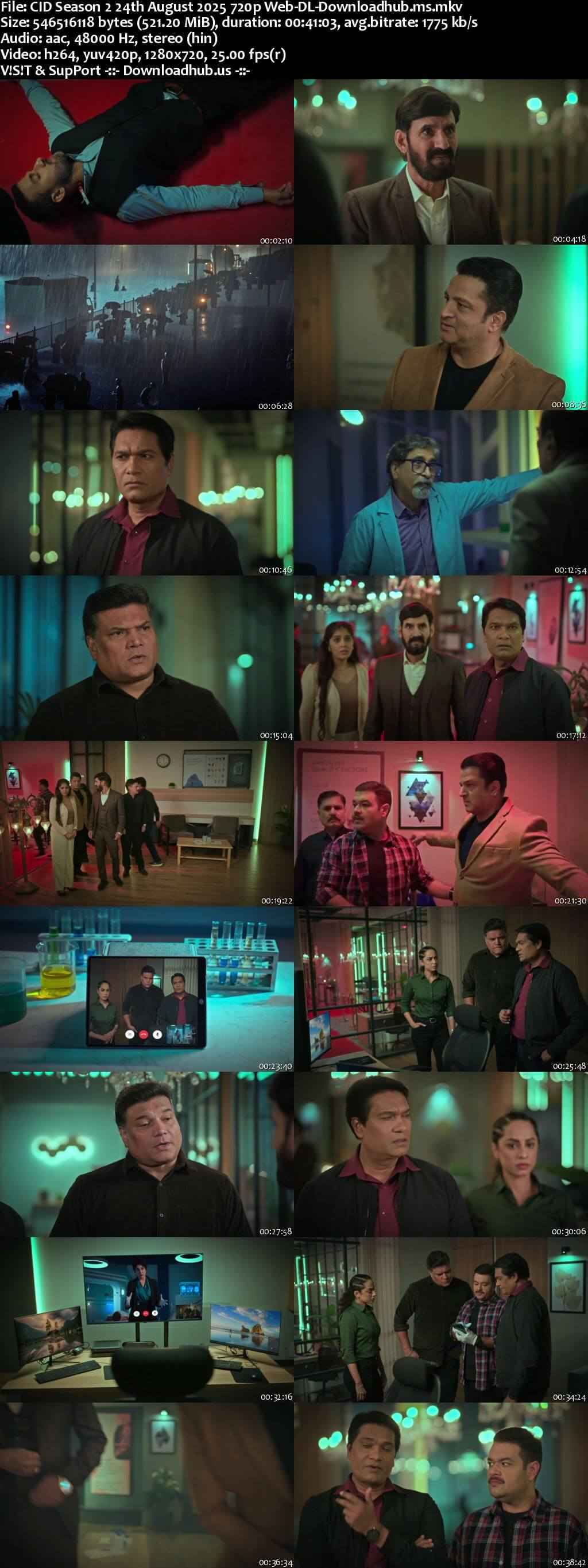 CID Season 2 24 August 2025 Episode 72 Web-DL 720p 480p