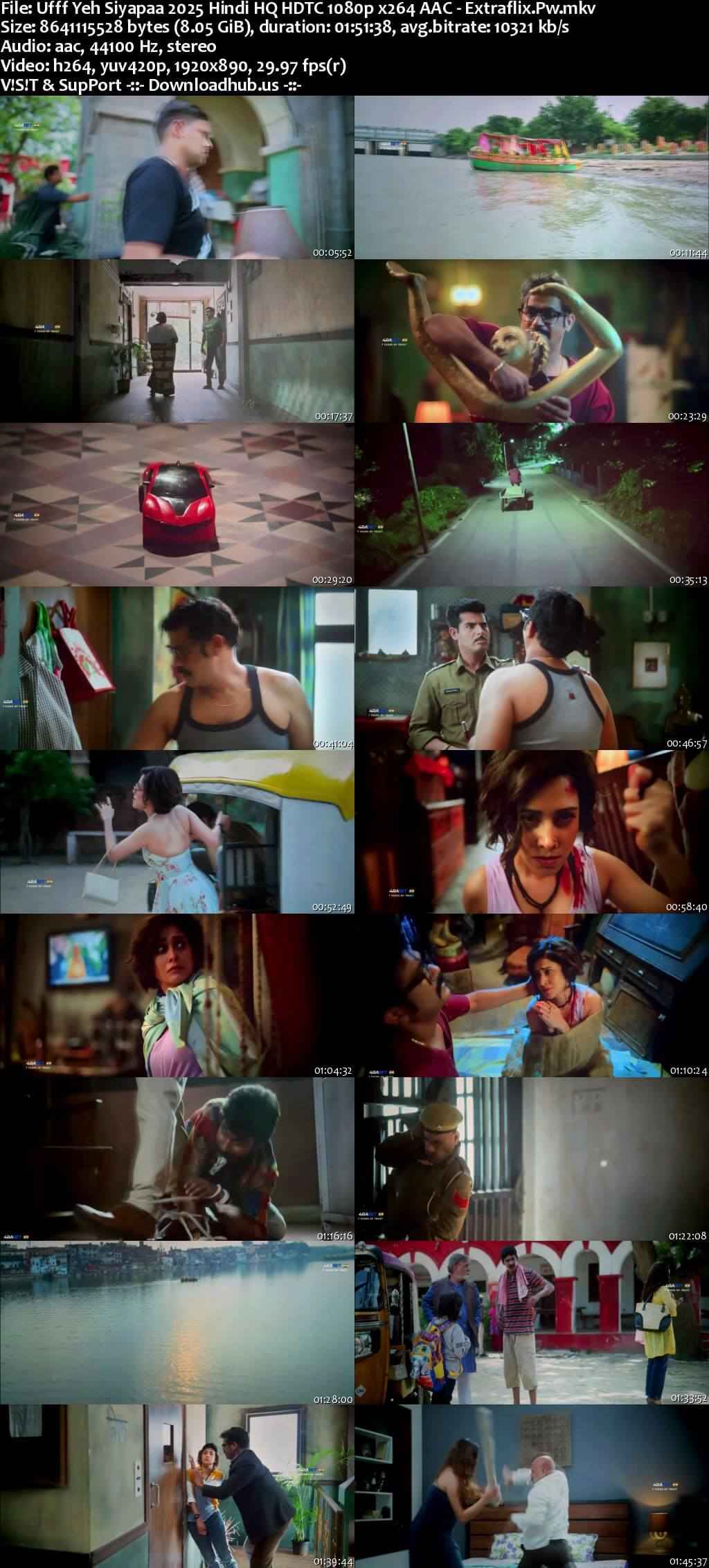 Ufff Yeh Siyapaa 2025 Hindi Movie 1080p 720p 480p HDTC x264 HEVC