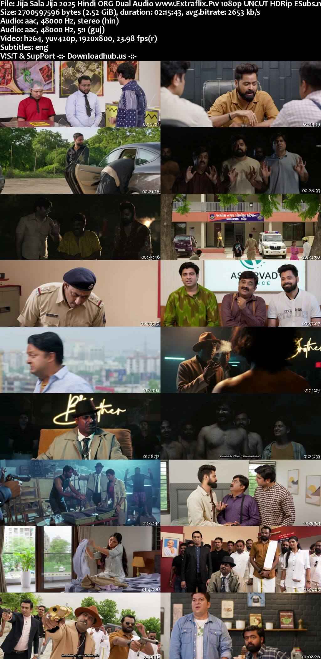 Jija Sala Jija 2025 Hindi ORG Dual Audio Movie DD2.0 1080p 720p 480p UNCUT HDRip ESubs x264 HEVC