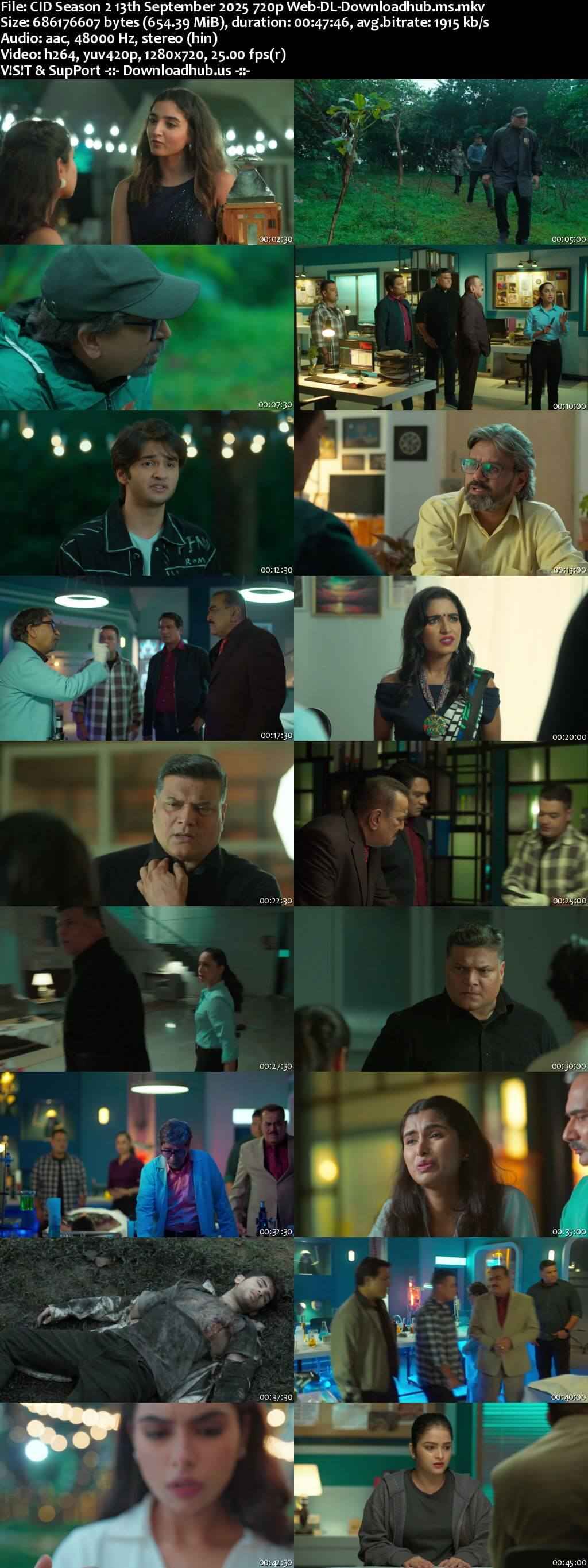 CID Season 2 13 September 2025 Episode 77 Web-DL 720p 480p