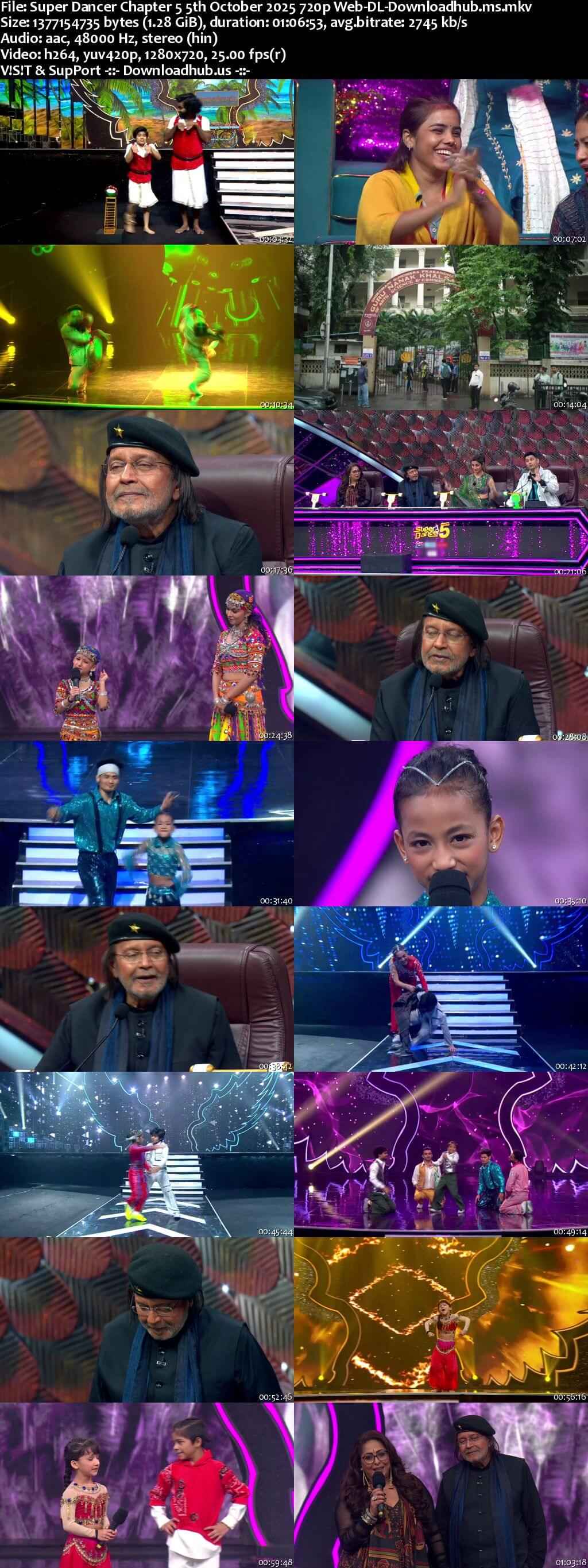 Super Dancer Chapter 5 5 October 2025 Episode 24 Web-DL 720p 480p