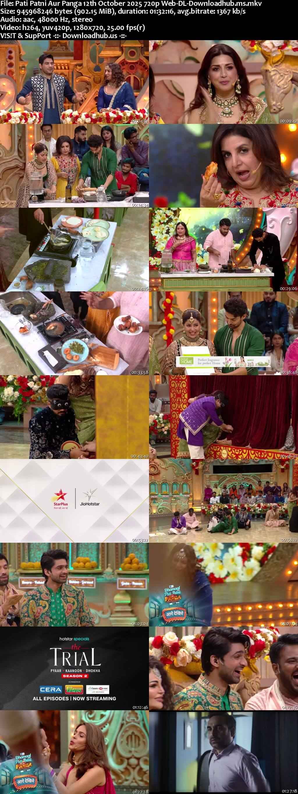 Pati Patni Aur Panga 12 October 2025 Episode 22 Web-DL 720p 480p