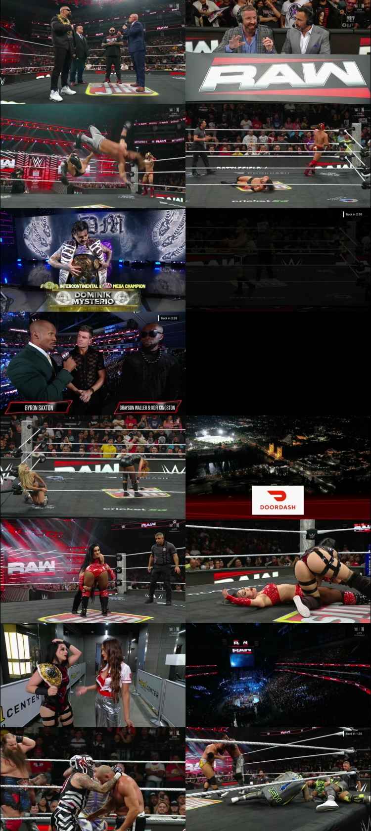 WWE Monday Night Raw 30th December 2024 1080p 720p 550MB WEBRip 480p WWE Monday Night Raw 20th October 2025 1080p 720p 550MB WEBRip 480p