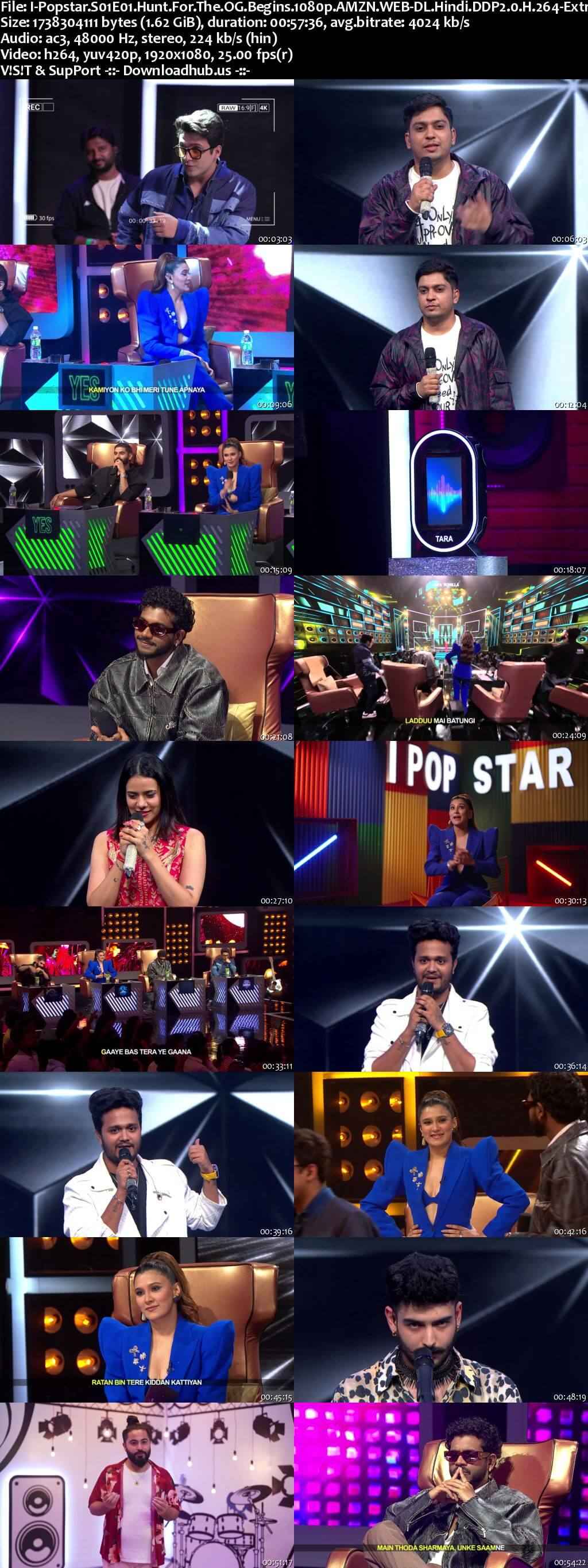I - Popstar 2025 Hindi Season 01 Complete 1080p 720p 480p HDRip ESubs