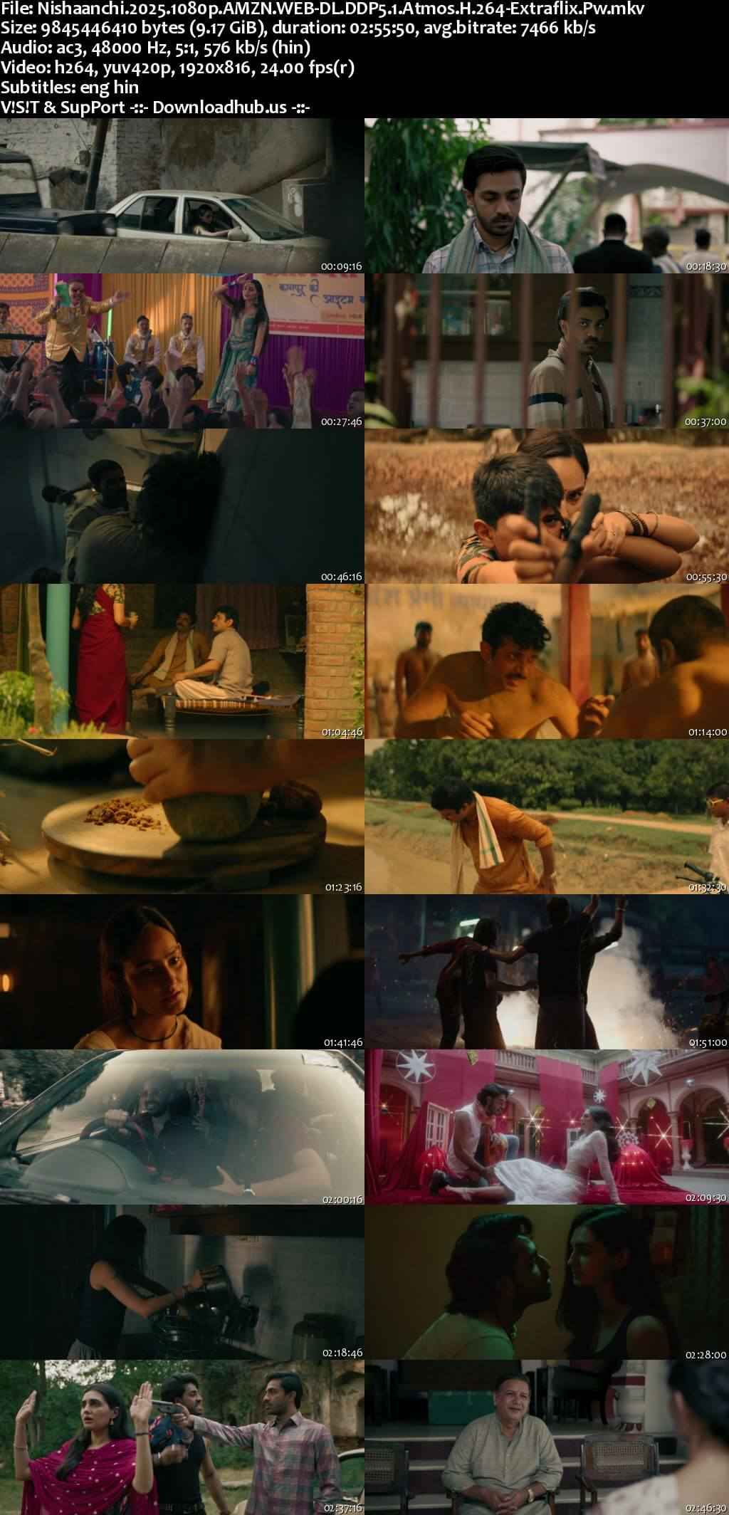 Nishaanchi 2025 Hindi Movie DD5.1 4k 1080p 720p 480p HDRip ESubs x264 HEVC