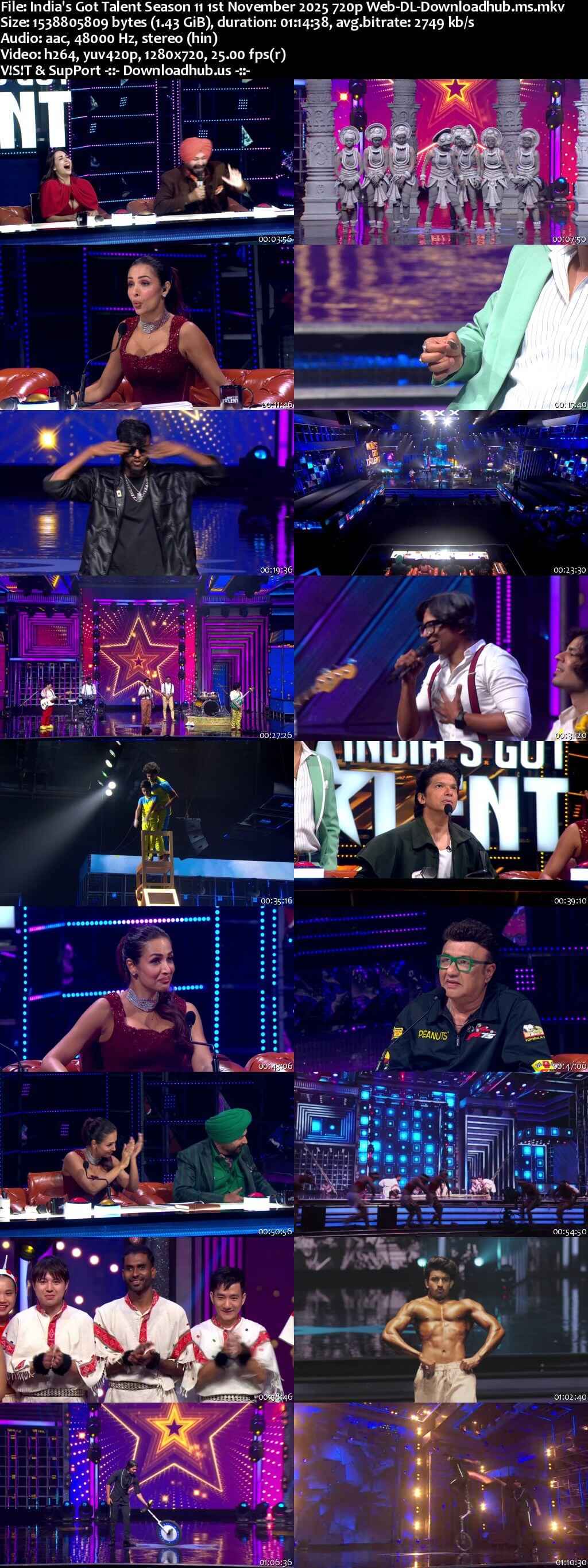 India's Got Talent Season 11 1 November 2025 Episode 9 Web-DL 720p 480p India's Got Talent Season 11 1 November 2025 Episode 9 Web-DL 720p 480p