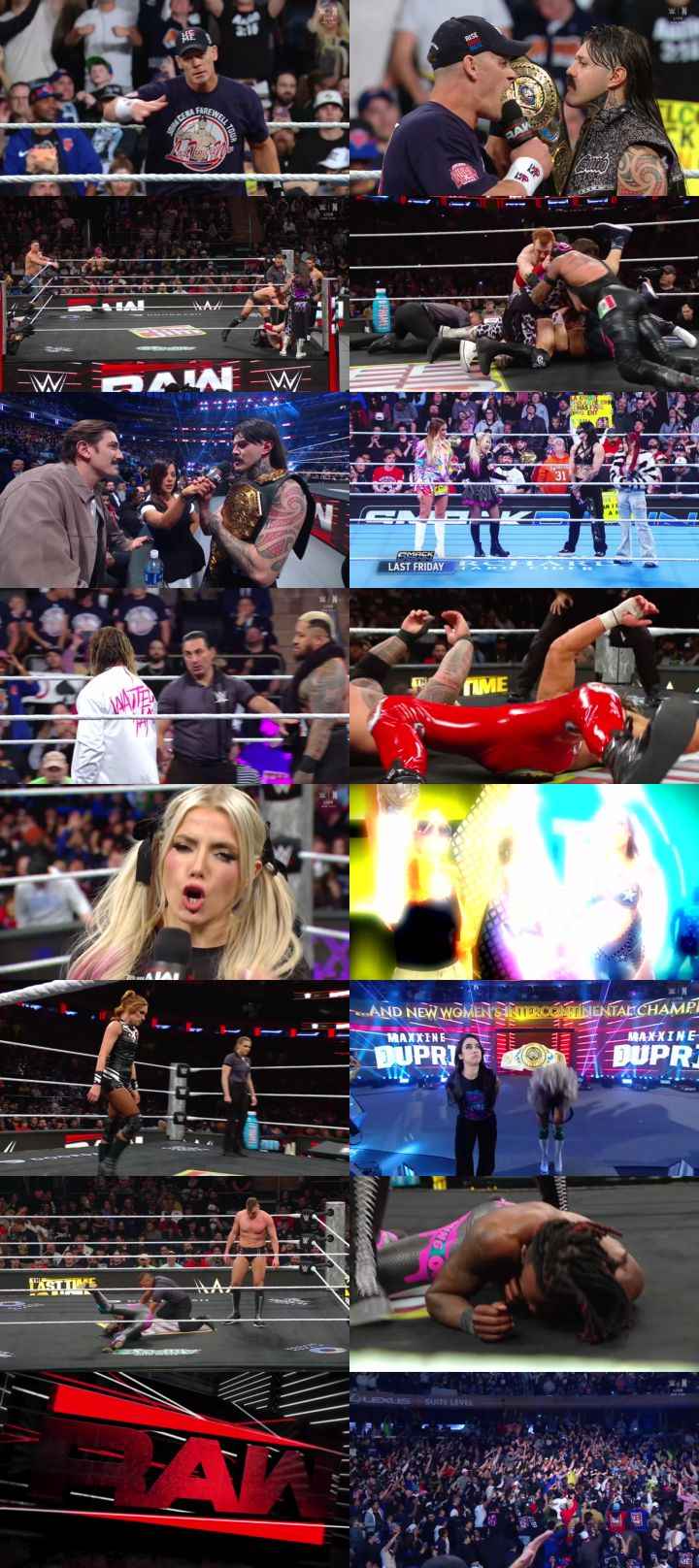 WWE Monday Night Raw 17th November 2025 1080p 720p 550MB WEBRip 480p