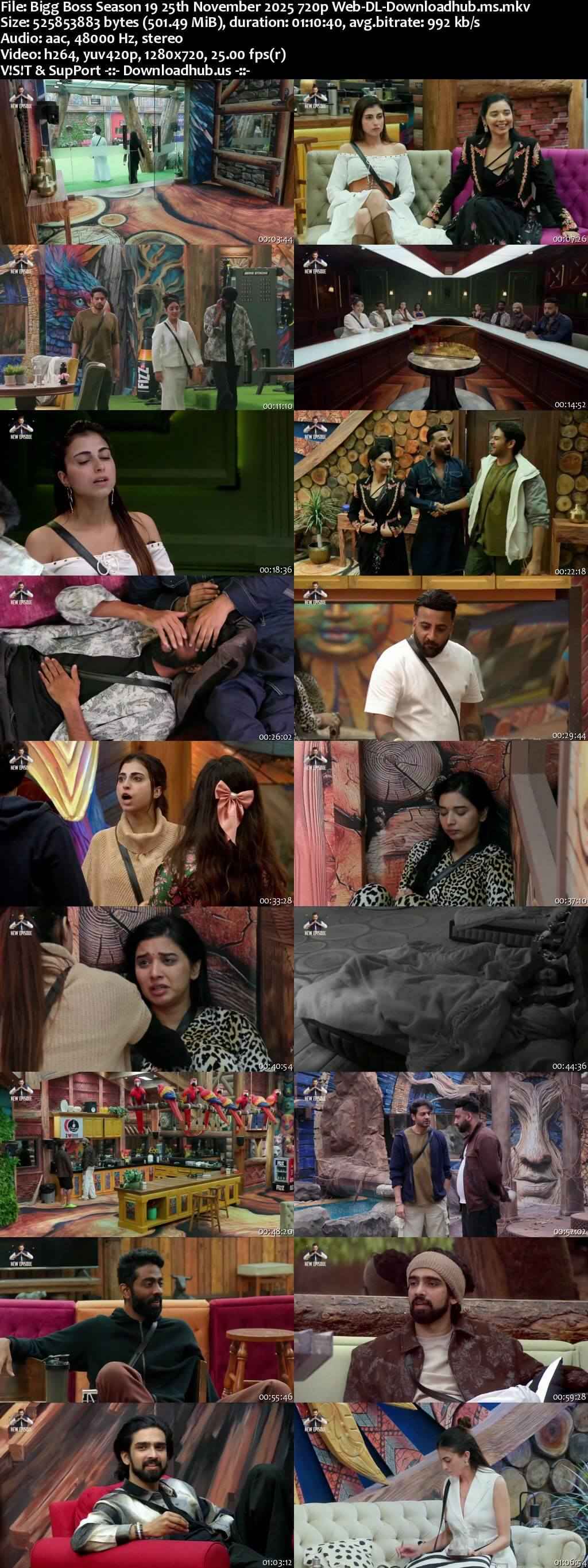 Bigg Boss Season 19 25 November 2025 Episode 94 Web-DL 720p 480p Bigg Boss Season 19 25 November 2025 Episode 94 Web-DL 720p 480p