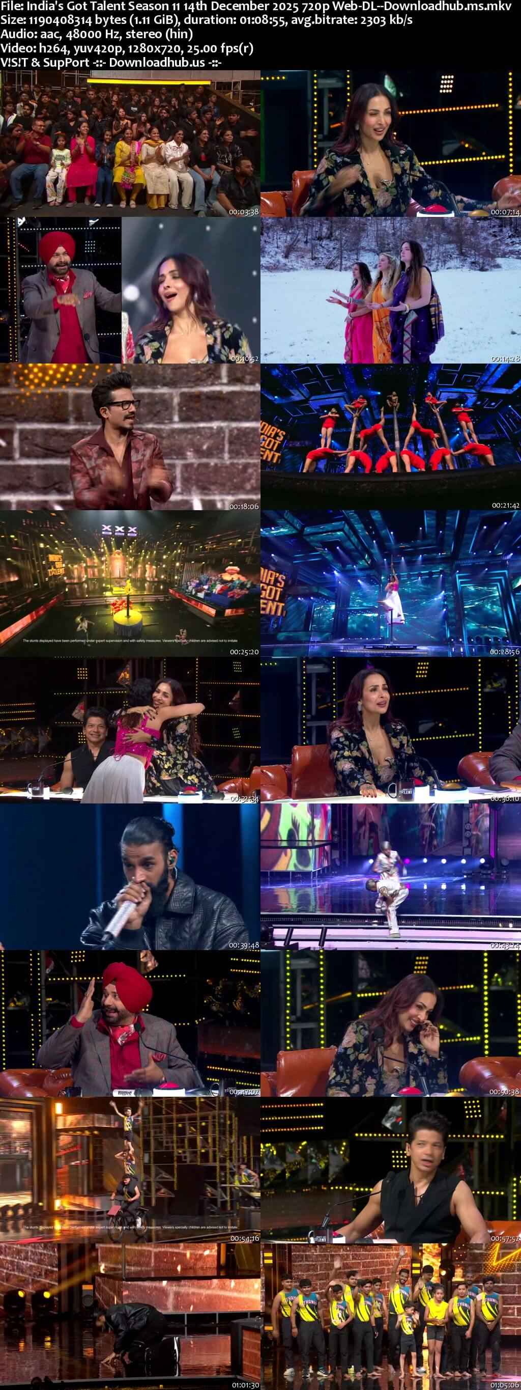 India's Got Talent Season 11 14 December 2025 Episode 22 Web-DL 720p 480p India's Got Talent Season 11 14 December 2025 Episode 22 Web-DL 720p 480p