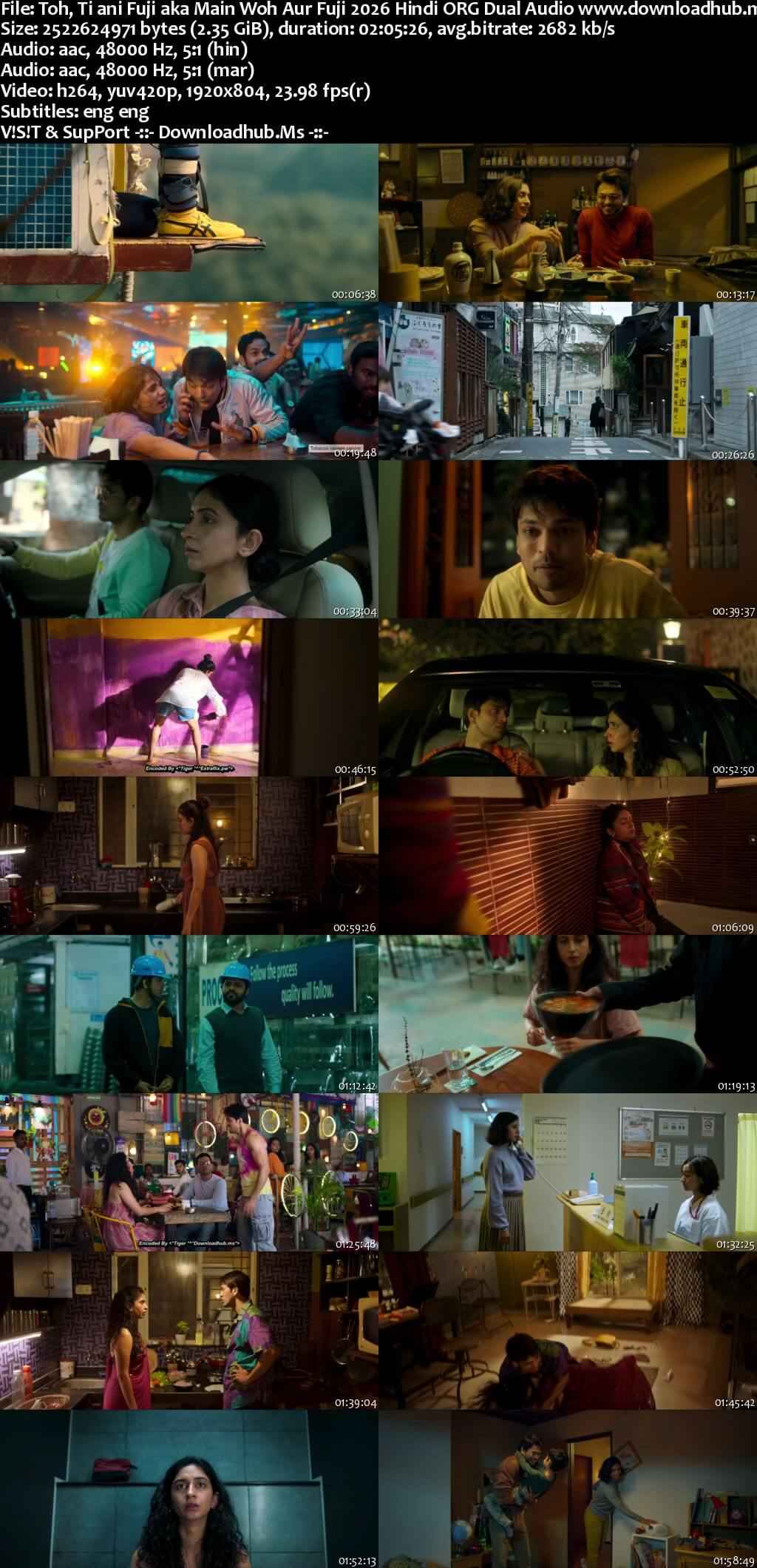 Toh, Ti ani Fuji 2026 Hindi ORG Dual Audio Movie DD5.1 4k 1080p 720p 480p UNCUT HDRip ESubs x264 HEVC