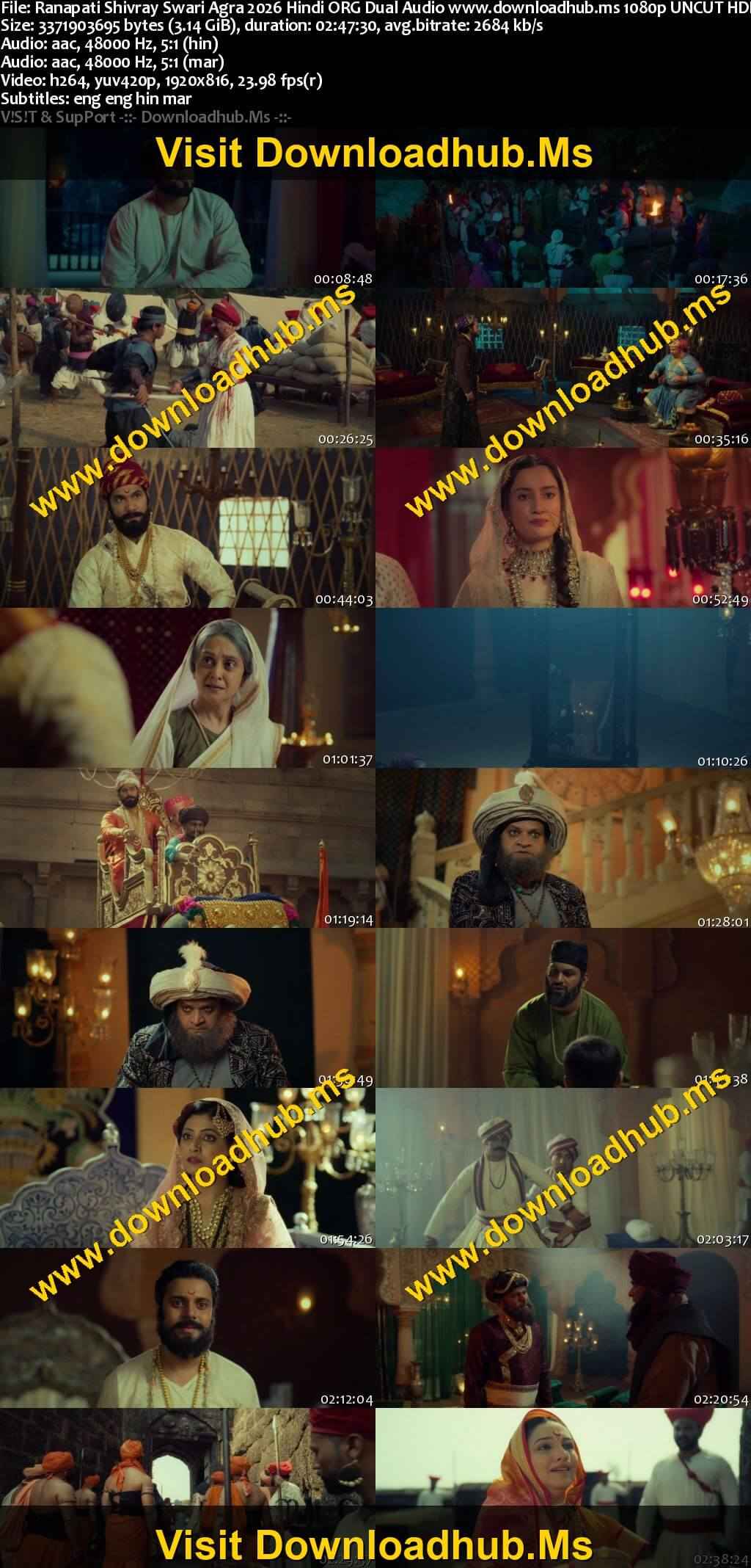 Ranapati Shivray Swari Agra 2026 Hindi ORG Dual Audio Movie DD5.1 1080p 720p 480p UNCUT HDRip ESubs x264 HEVC Ranapati Shivray Swari Agra 2026 Hindi ORG Dual Audio Movie DD5.1 1080p 720p 480p UNCUT HDRip ESubs x264 HEVC
