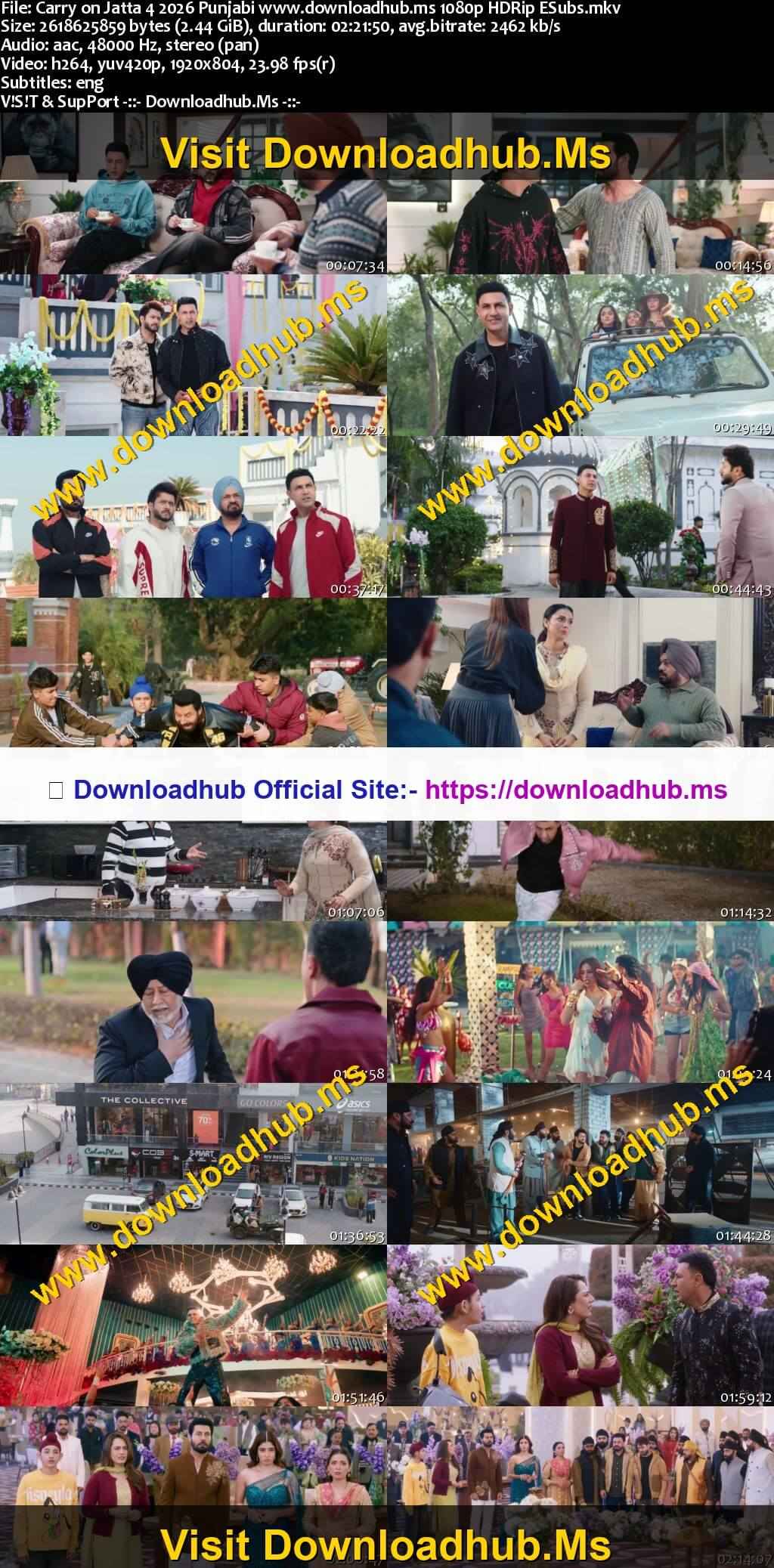 Carry on Jatta 4 2026 Punjabi Movie DD2.0 1080p 720p 480p HDRip ESubs x264 HEVC
