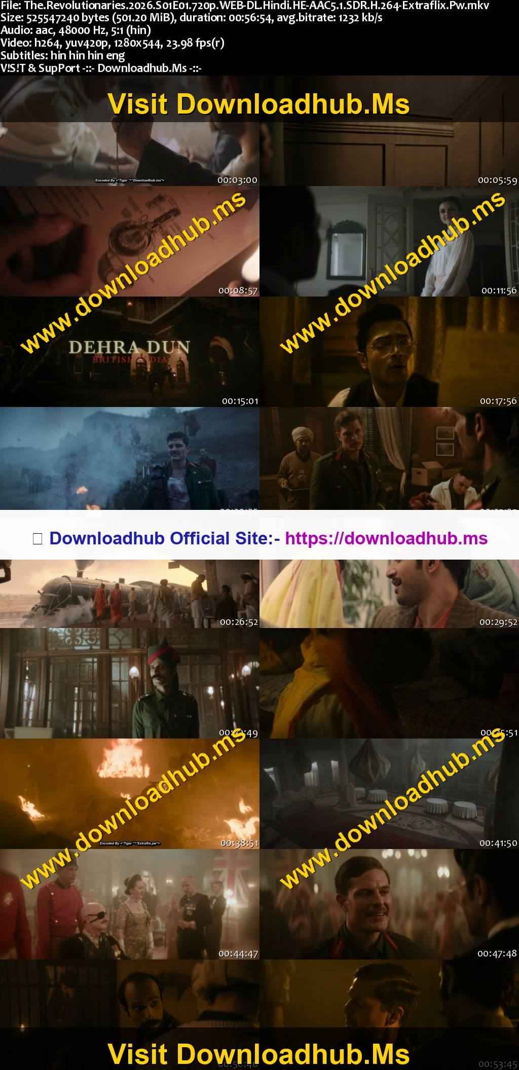 The Revolutionaries 2026 Hindi Season 01 Complete 1080p 720p 480p HDRip ESubs